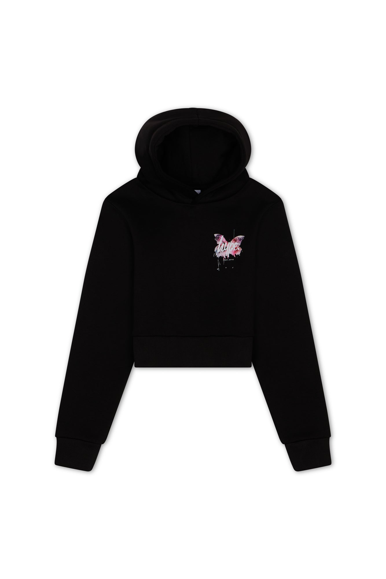 Hype Girls Black Butterfly Tracksuit