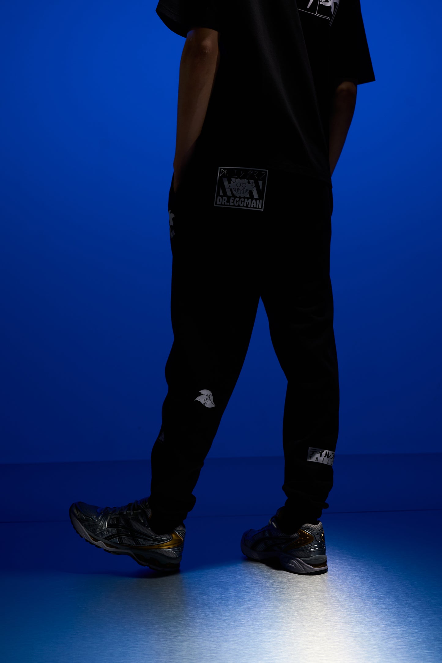 Hype x Sonic The Hedgehog™ Mens Multi Retro Sonic Joggers