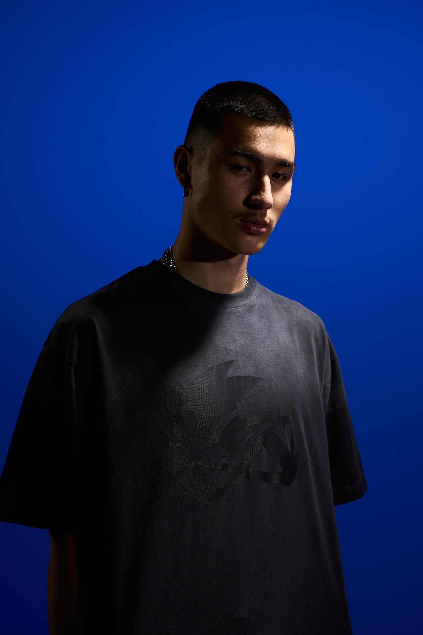 Hype x Sonic The Hedgehog™ Mens Black Sonic Doodle T-Shirt