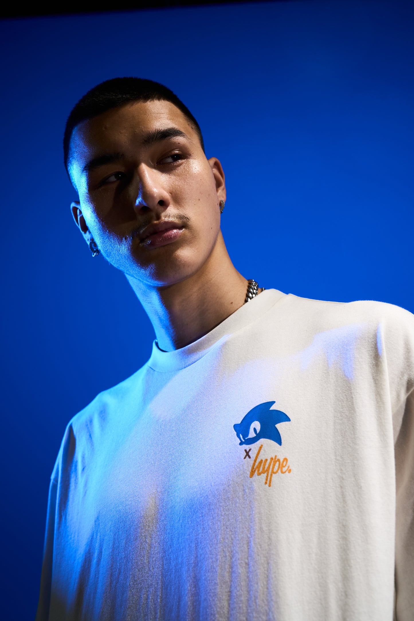 Hype x Sonic The Hedgehog™ Mens White Sonic Sketch T-Shirt