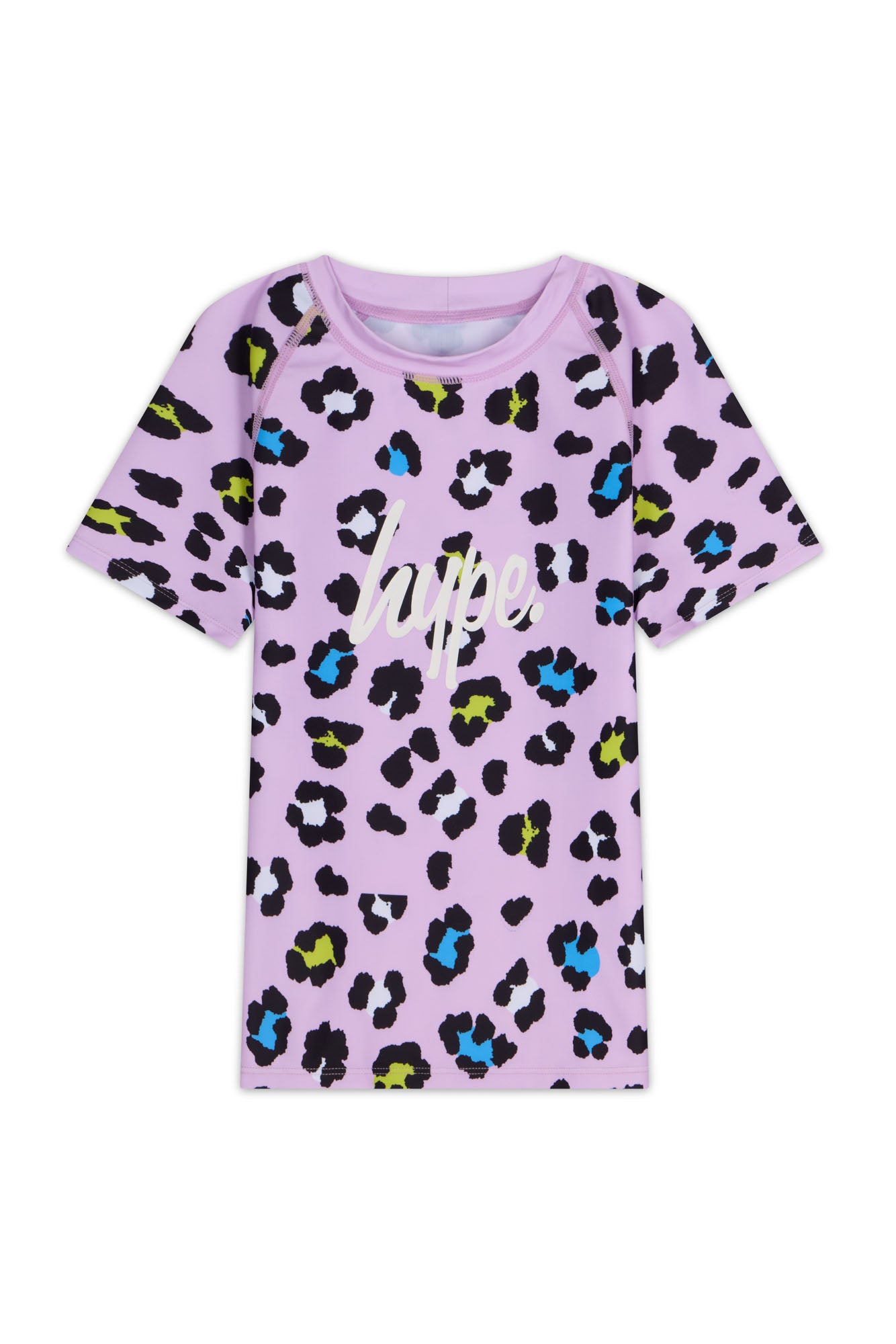 Hype Girls Lilac Leopard Swim Set