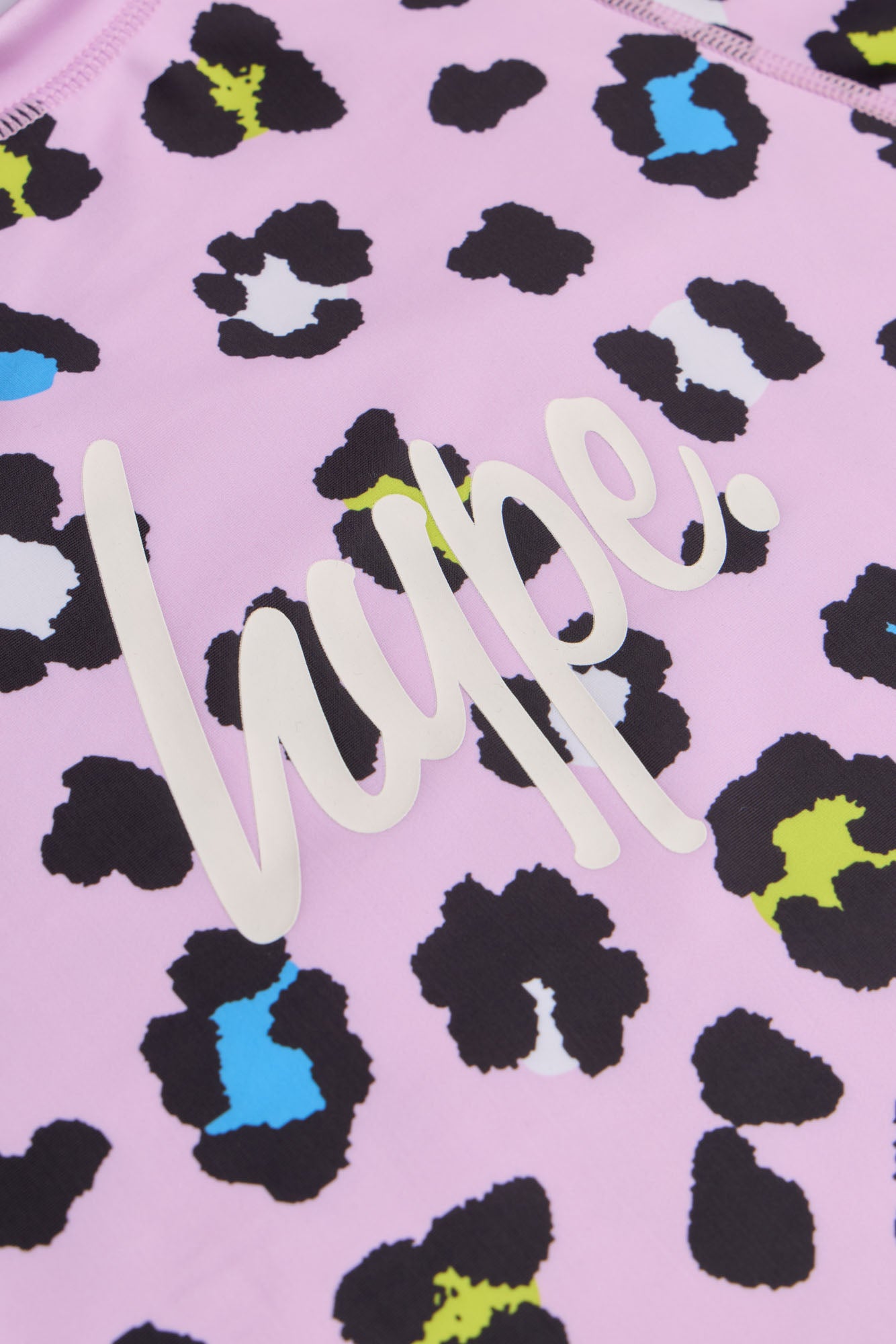 Hype Girls Lilac Leopard Swim Set