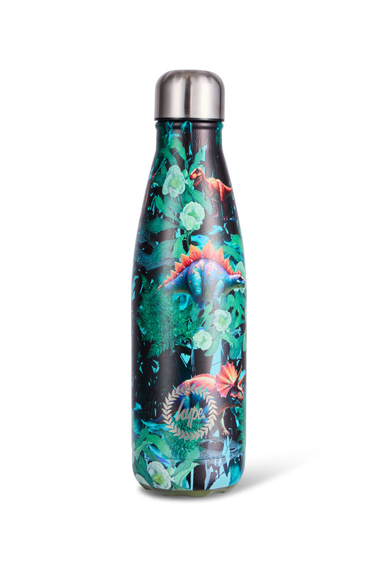 Hype Boys Multi Jungle Dinosaur Thermal Water Bottle