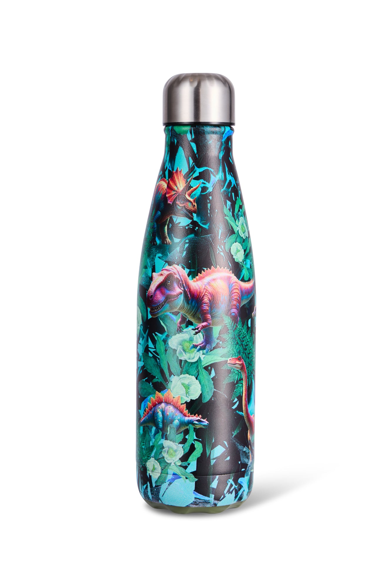Hype Boys Multi Jungle Dinosaur Thermal Water Bottle
