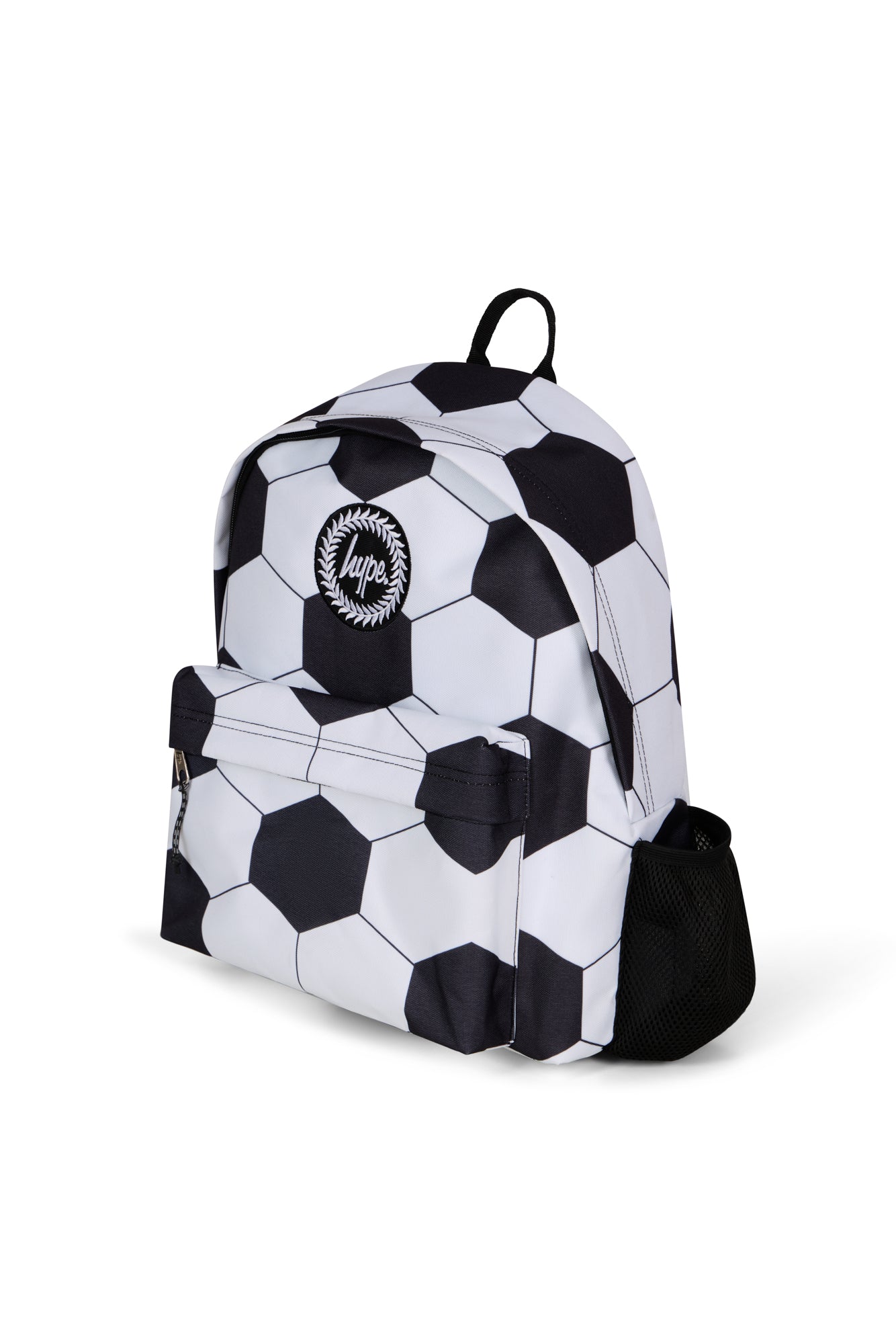 Hype Boys Black/White Football Backpack