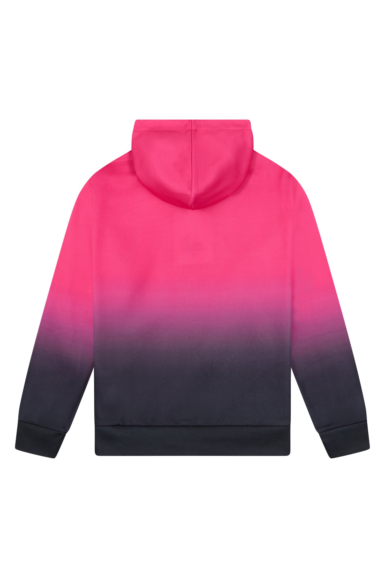 Hype Girls Pink/Black Fade Hoodie