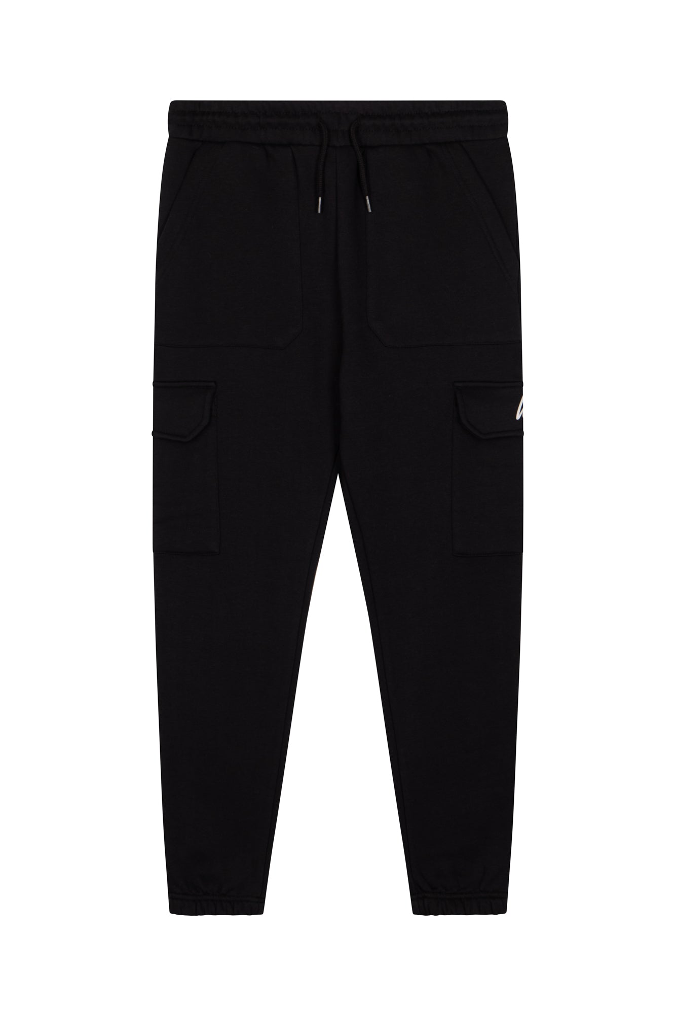 Hype Boys Black Cargo Pocket Joggers