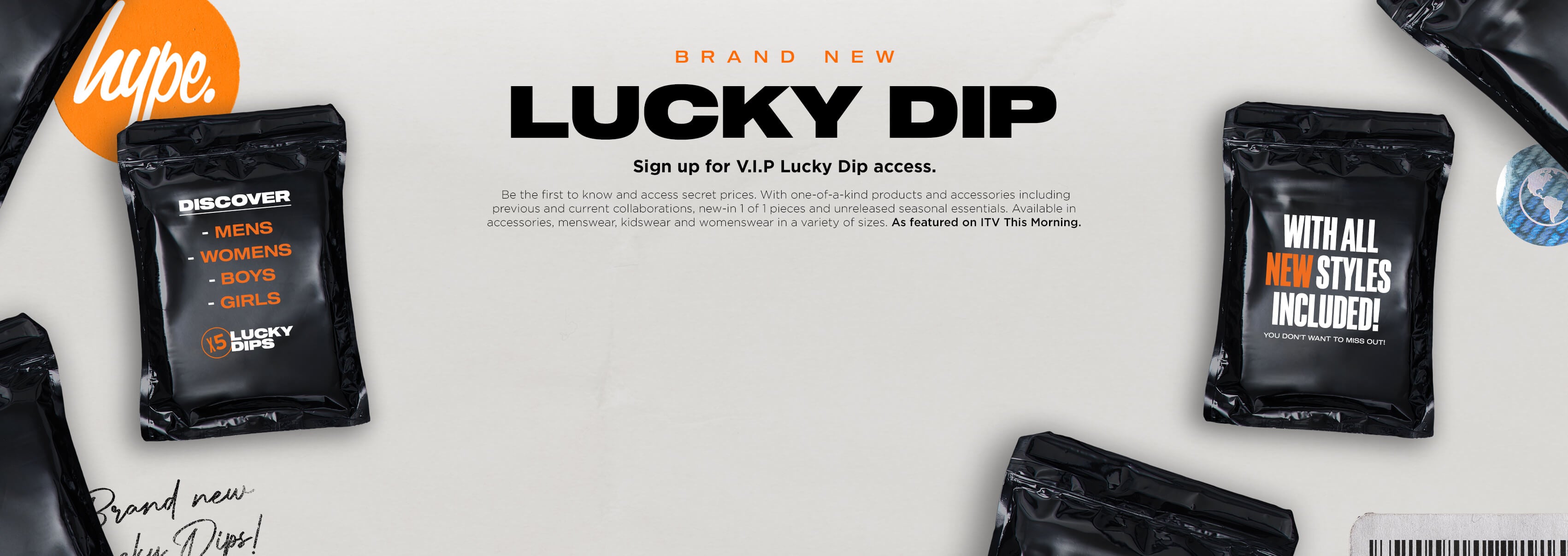 Lucky Dip Signup Hype.
