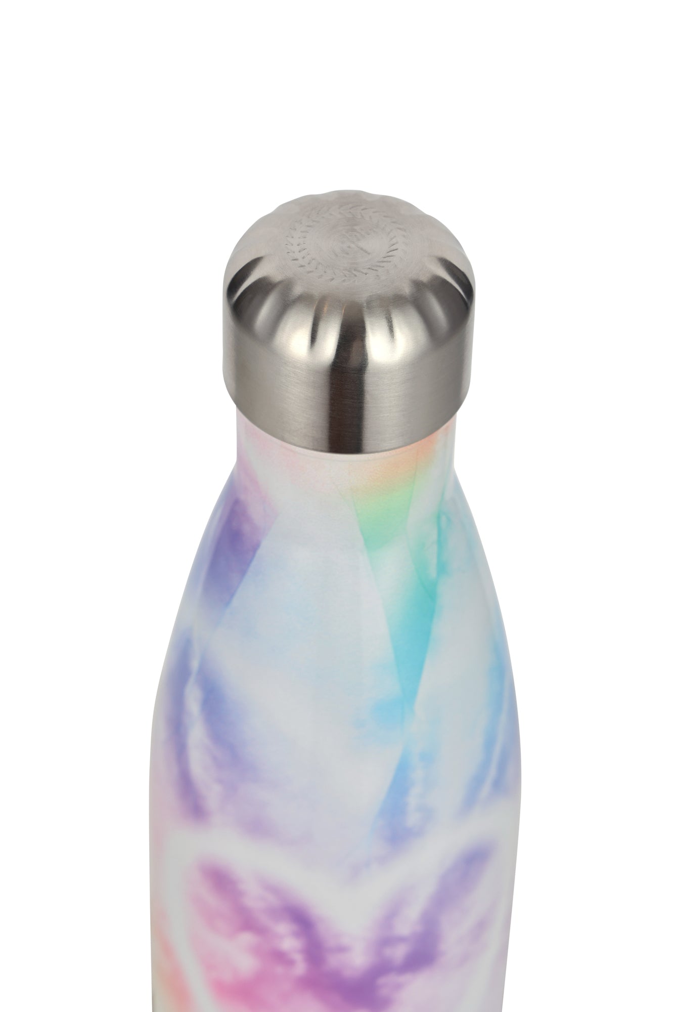 Hype Girls Multi Tie Dye Heart Thermal Water Bottle