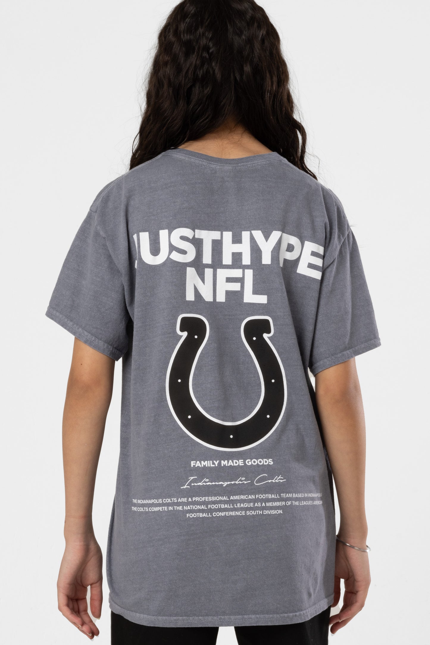 Nfl X Hype Kids Grey Indianapolis Colts T-Shirt