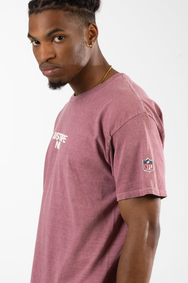 NFL X HYPE ADULTS BURGUNDY TENNESSEE TITANS T-SHIRT