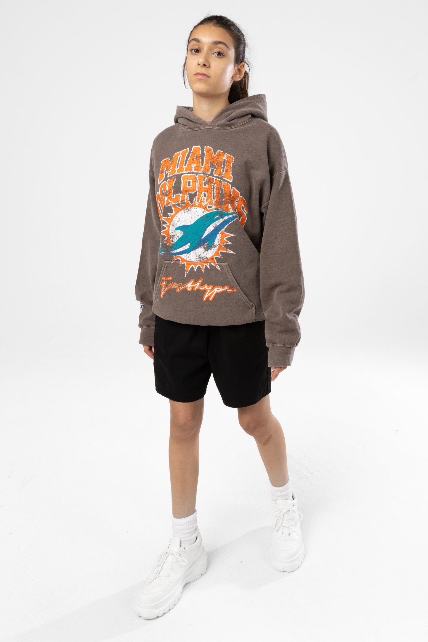 Nfl X Hype Kids Brown Miami Dolphins Hoodie