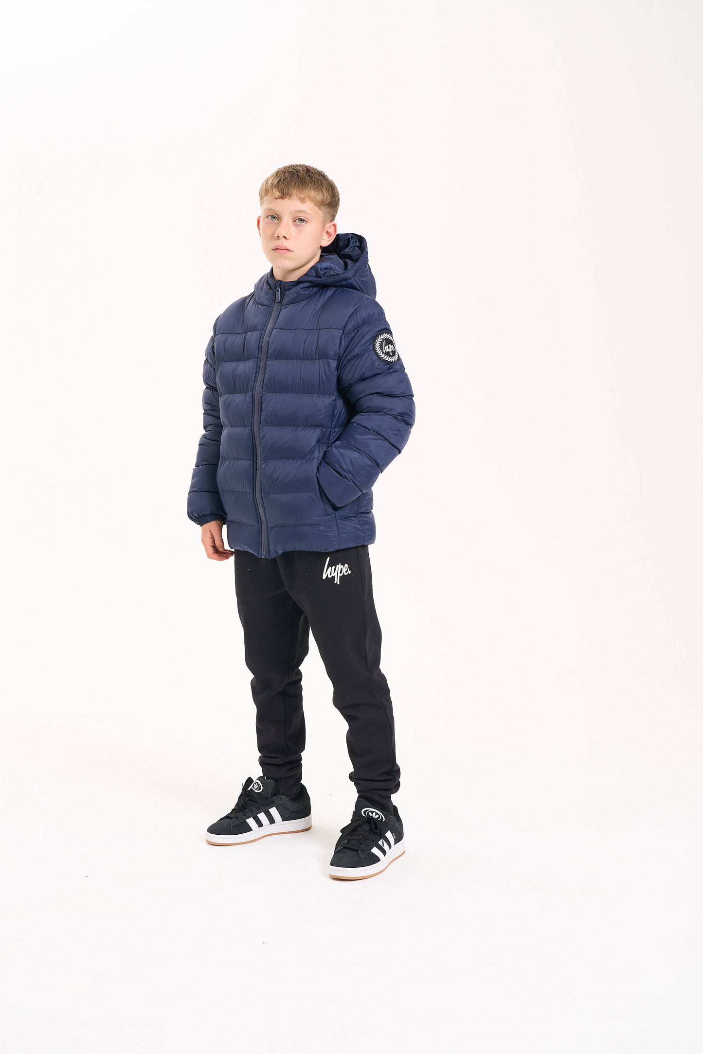 Hype Kids Navy Padded Jacket