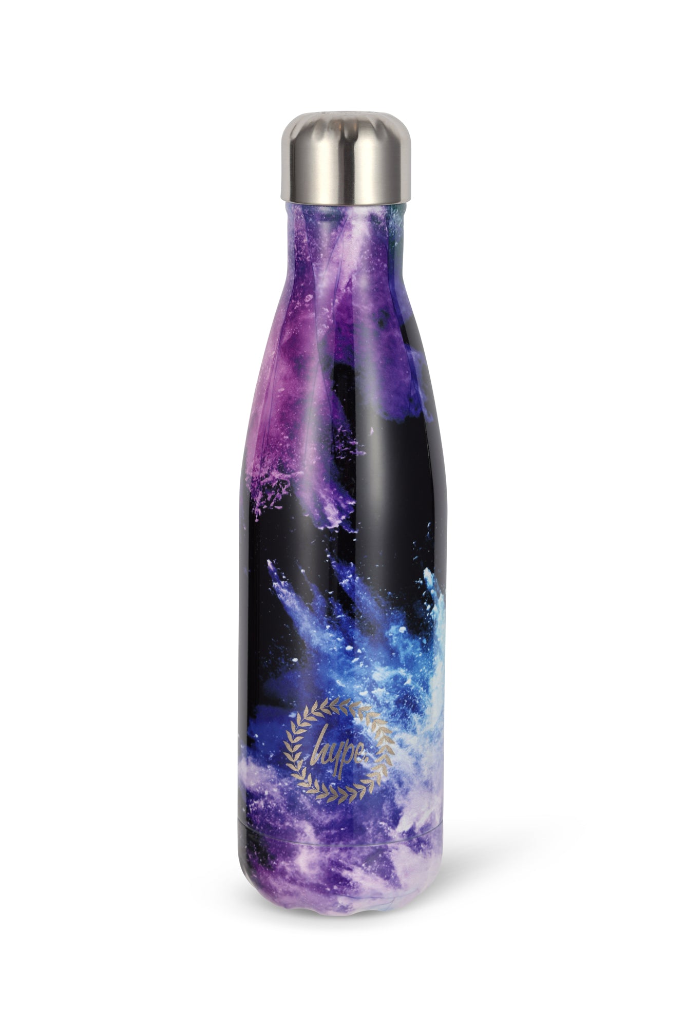 Hype Girls Purple Chalk Dust Thermal Water Bottle