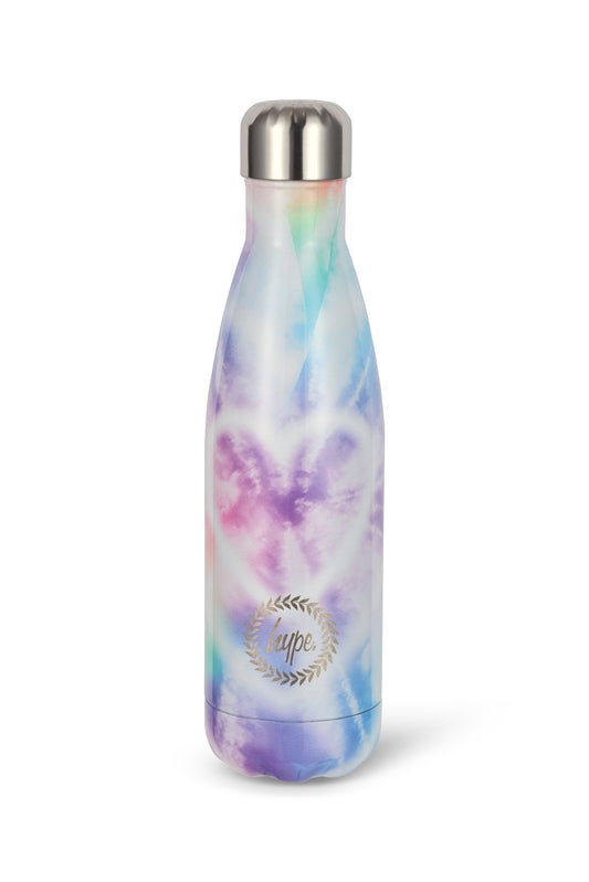 Hype Girls Rainbow Tye-Die Thermal Water Bottle