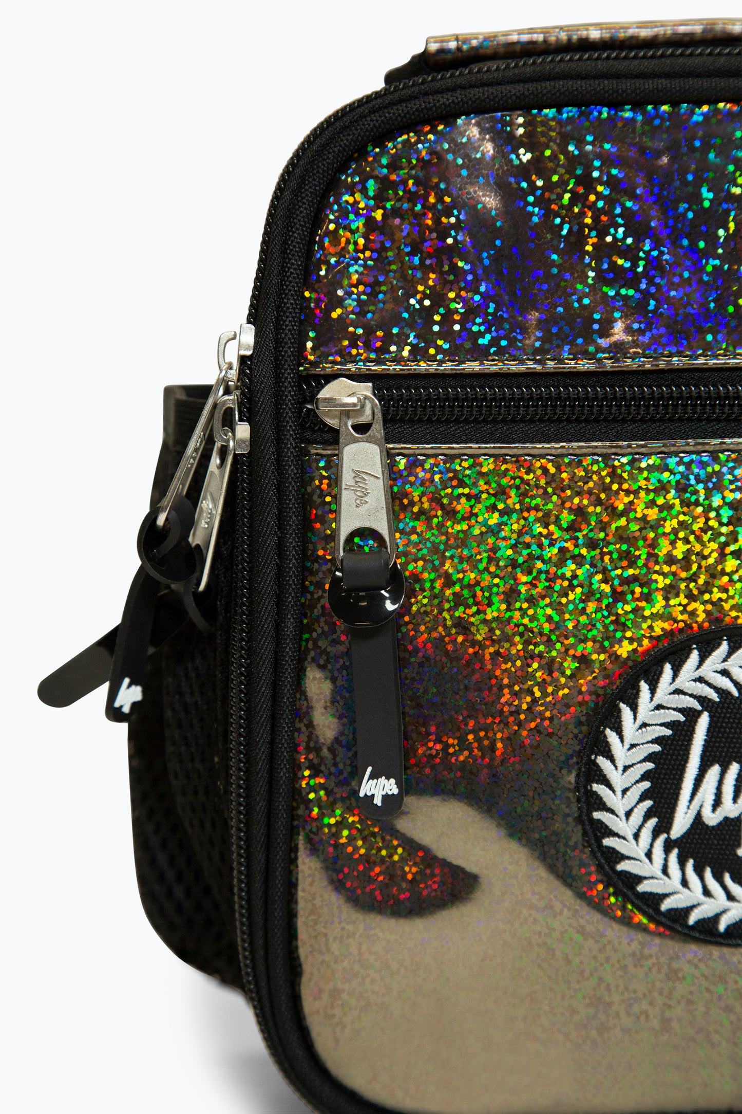 Hype Holo Glitter Lunch Bag bottle holder