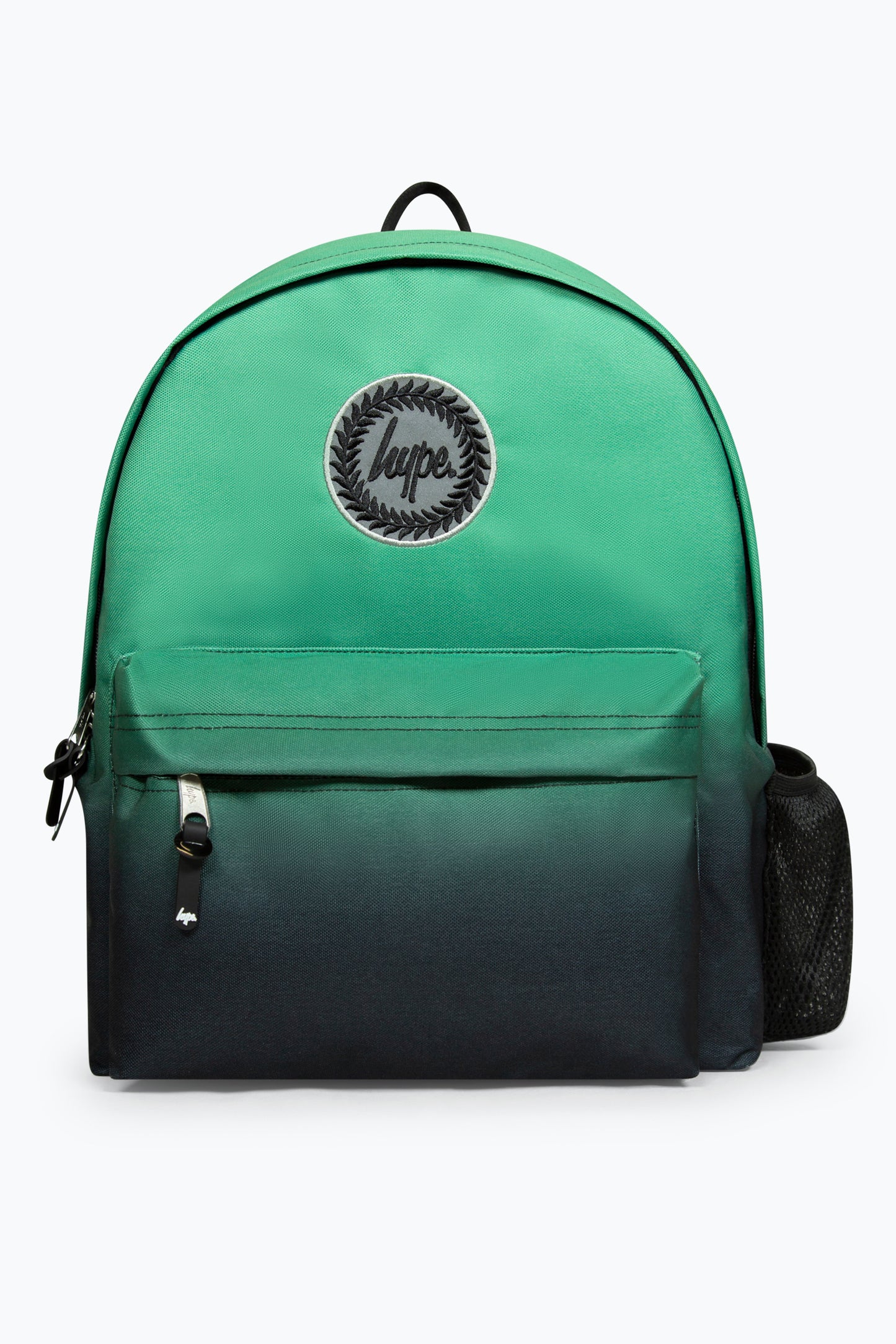 Hype Boys Black/Green Fade Backpack & Lunch Bag Bundle