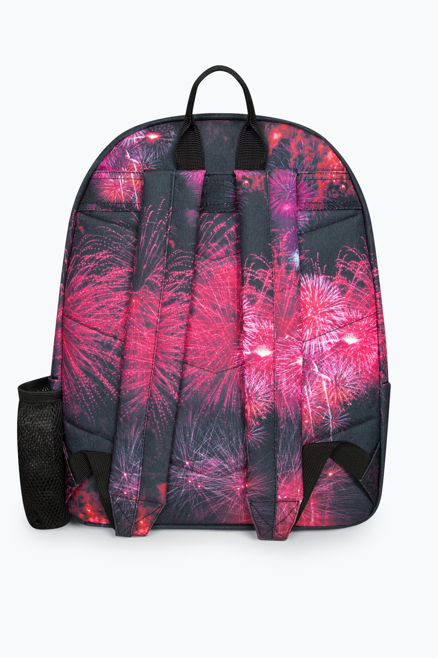 Hype Iconic Pink Fireworks Girls School Backpack