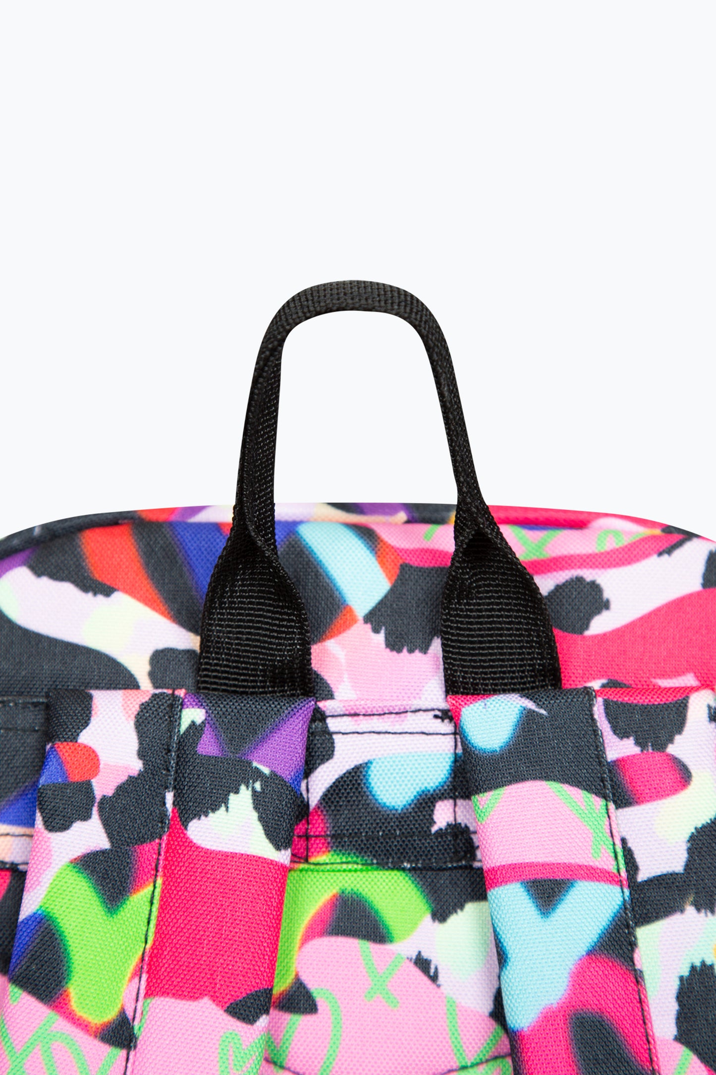 Hype Pink Patterns Iconic Girls Backpack