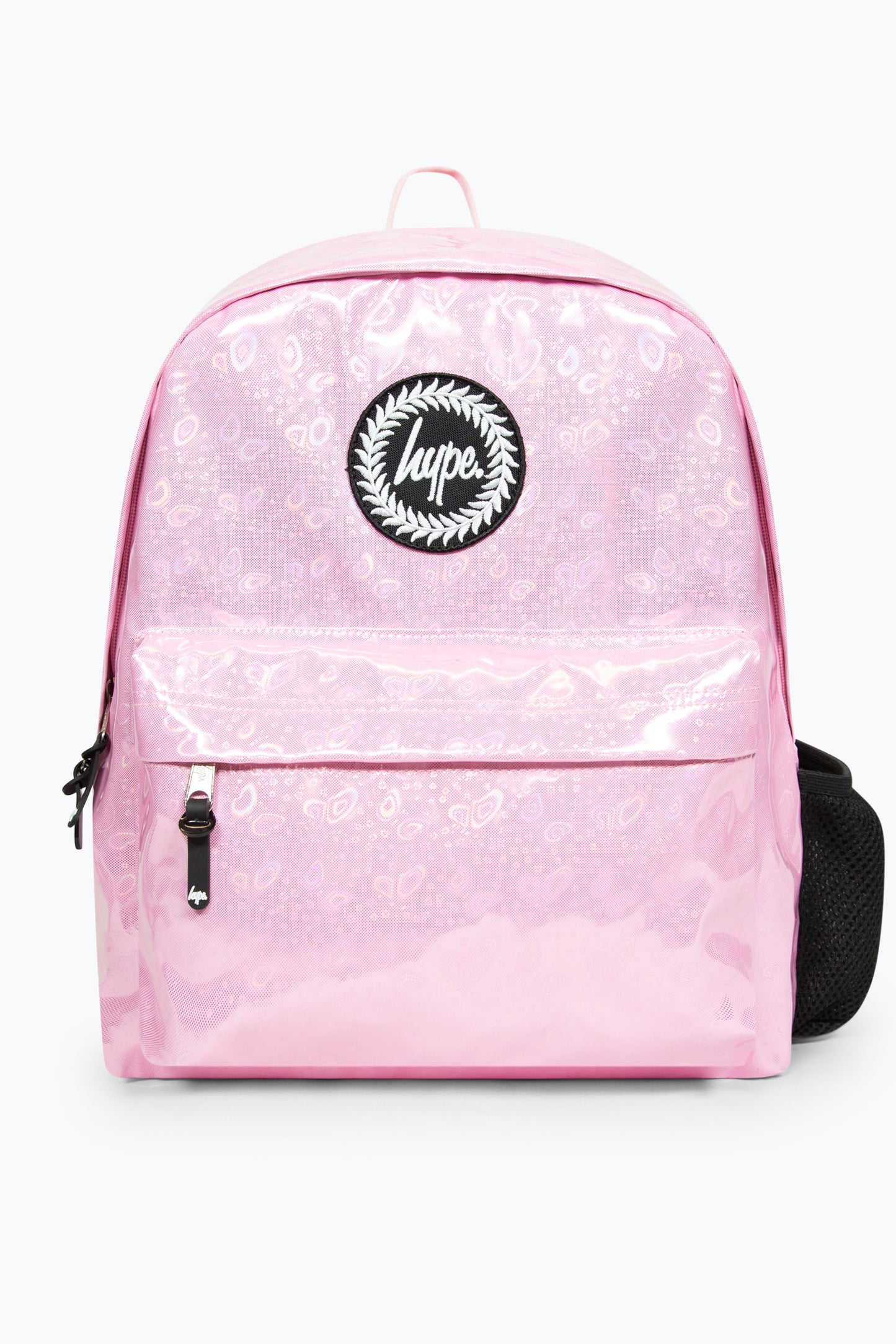 Hype Girls Iconic Holographic Baby Pink Backpack