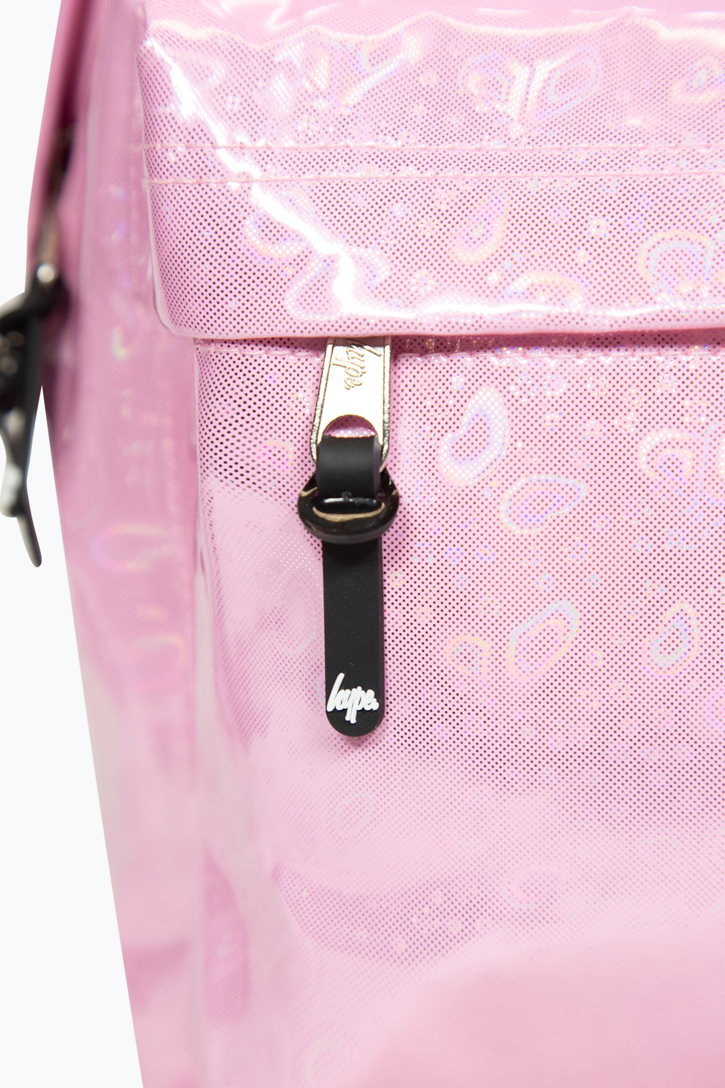 Hype Girls Iconic Holographic Baby Pink Backpack