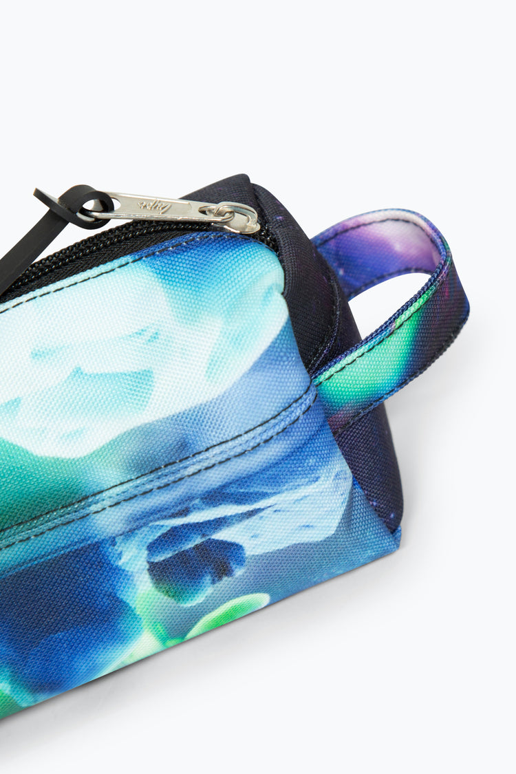 Hype Boys Alien Landscape Green and Blue Pencil Case Grab Handle