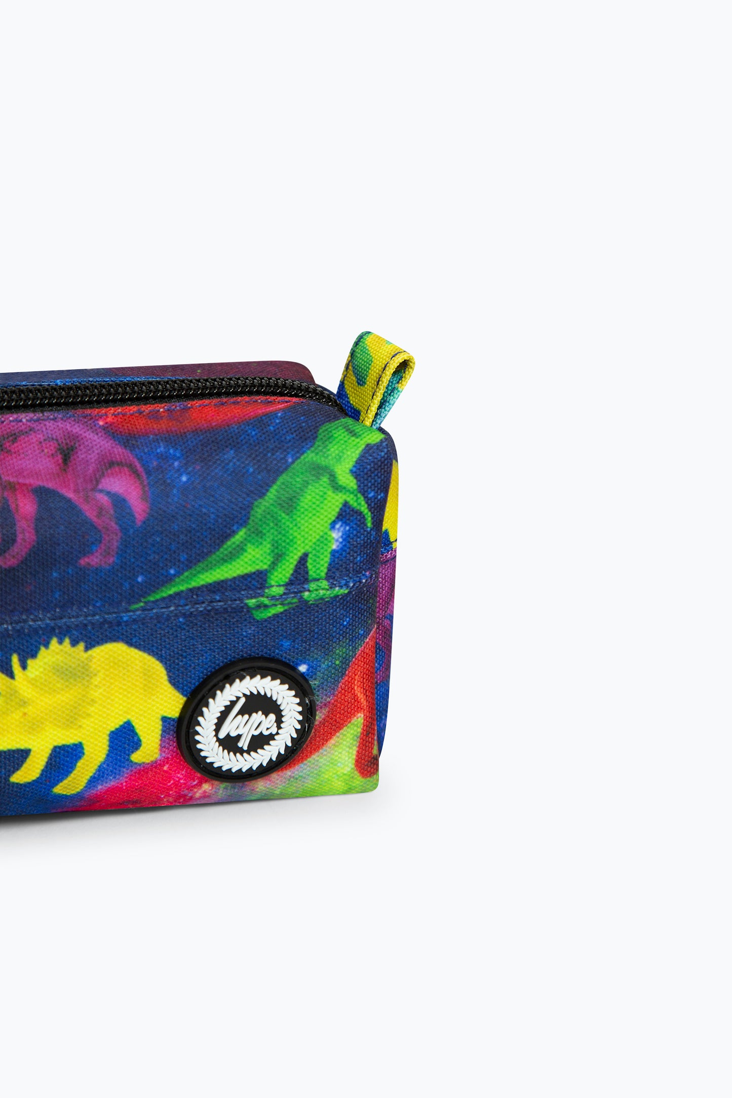 Hype Boys Multicoloured Space Dinosaur Pencil Case Top Loop