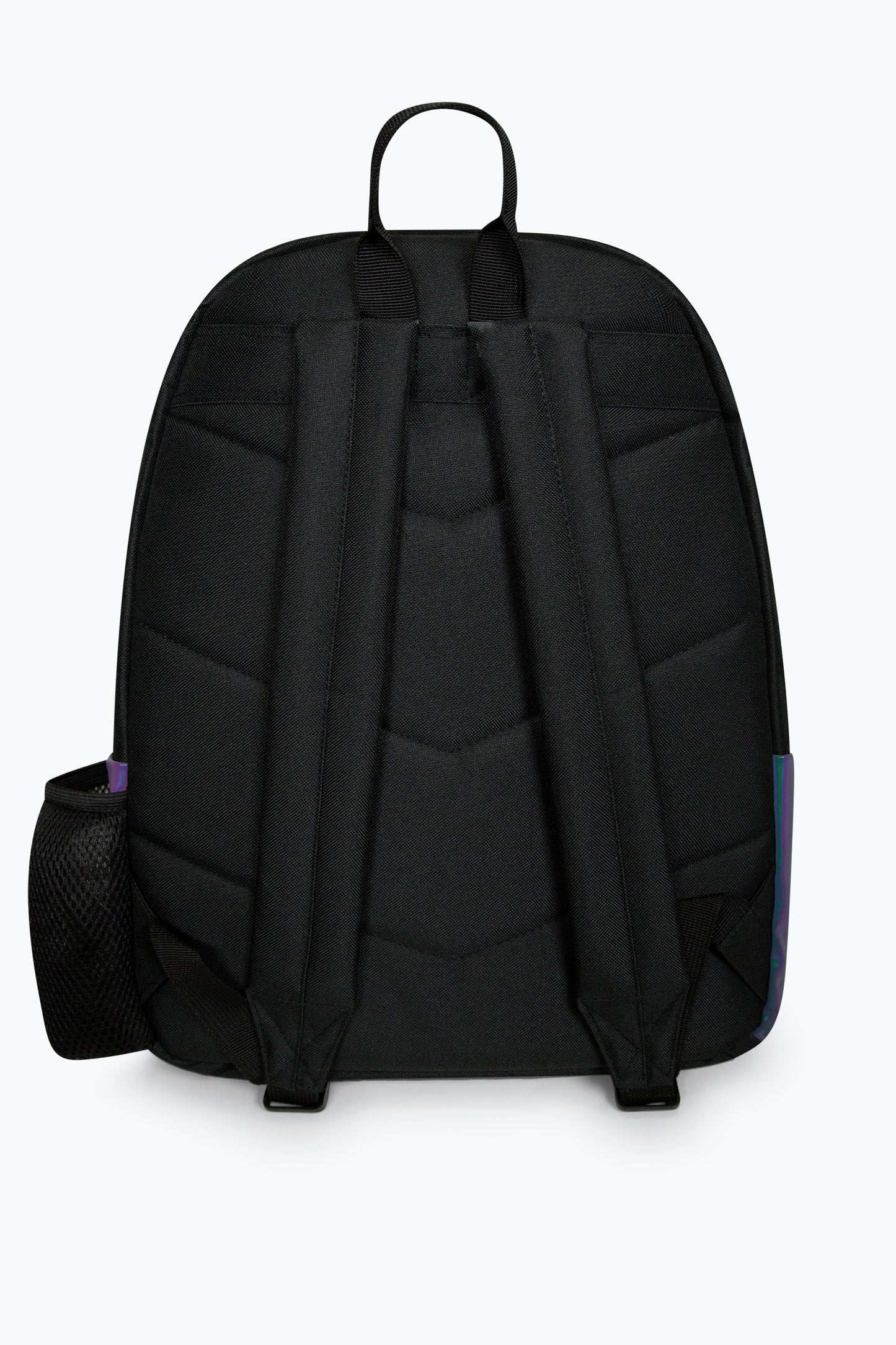 Hype Unisex Light Reflective Iconic Black School Backpack