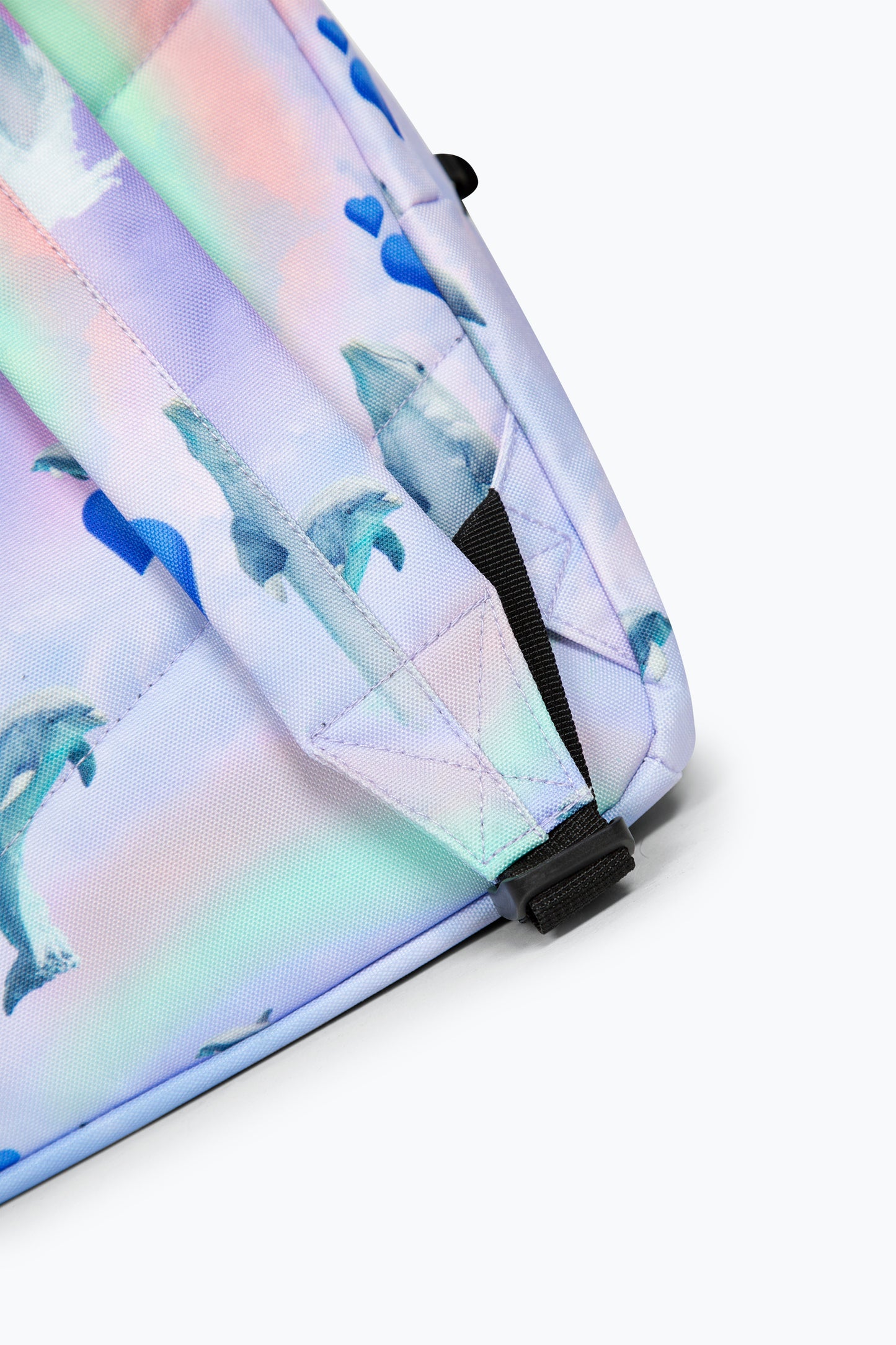 Hype Girls Holo Rainbow Dolphins Iconic Multicolour Backpack