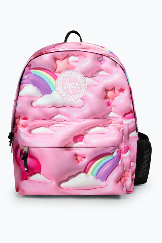 Hype Girls Iconic 3D Clouds Pink Backpack