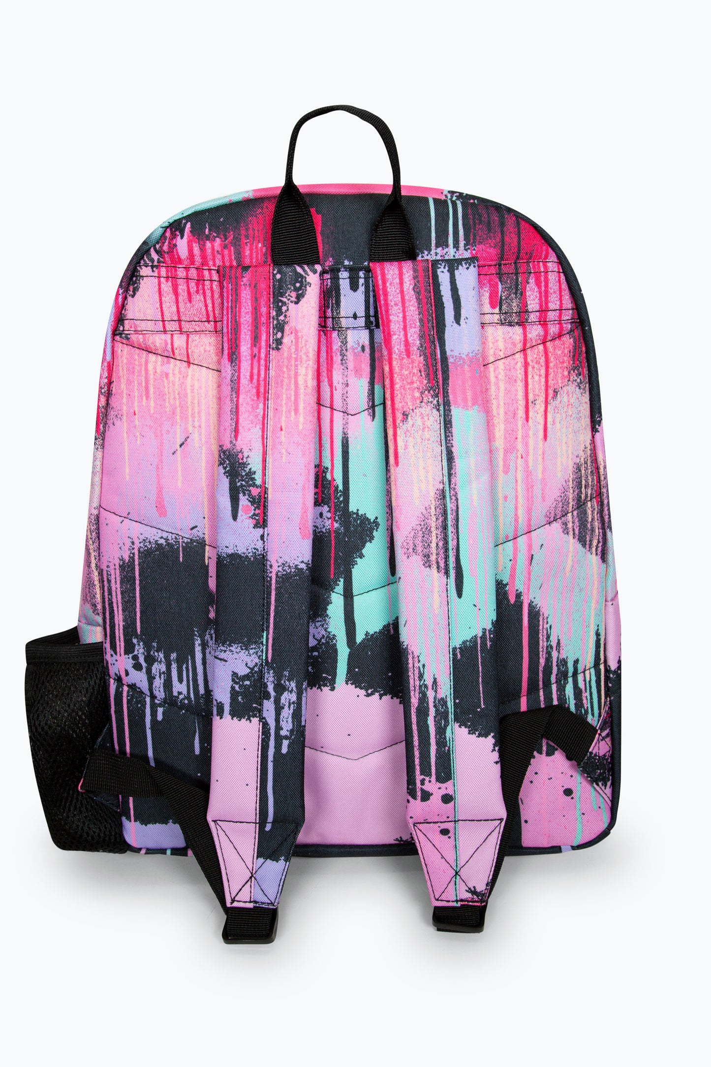 Hype Iconic Black Spray Paint V2 Girls School Backpack