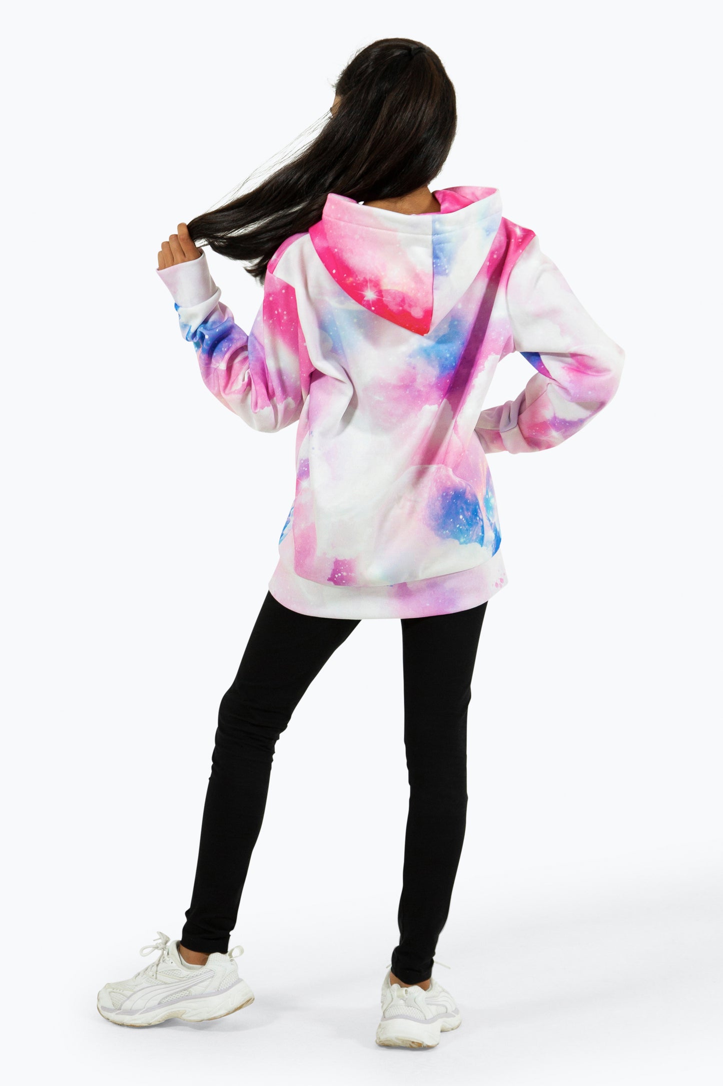 Hype Girls Pink Space Hoodie