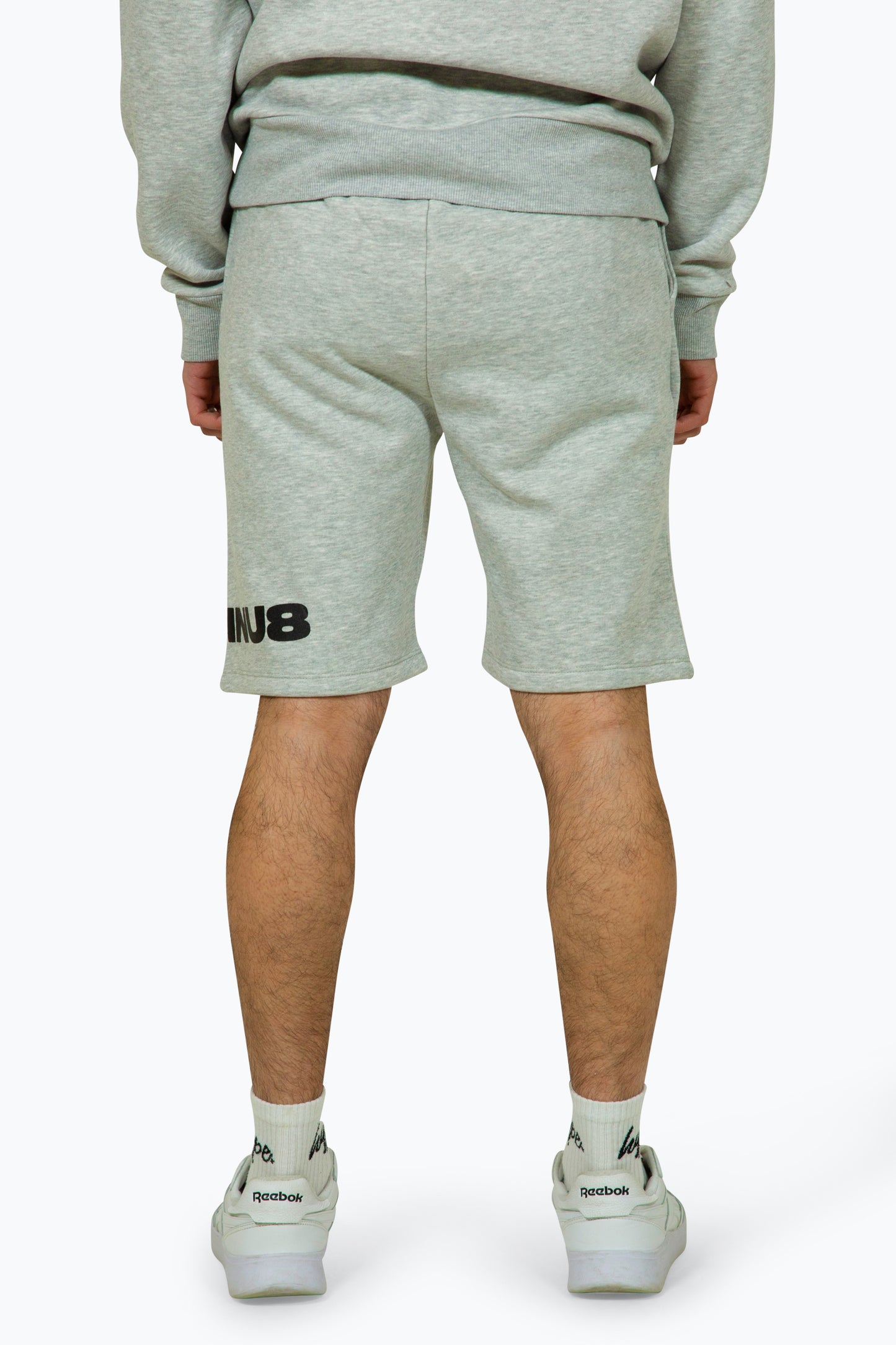 Continu8 Unisex Grey Marl Shorts