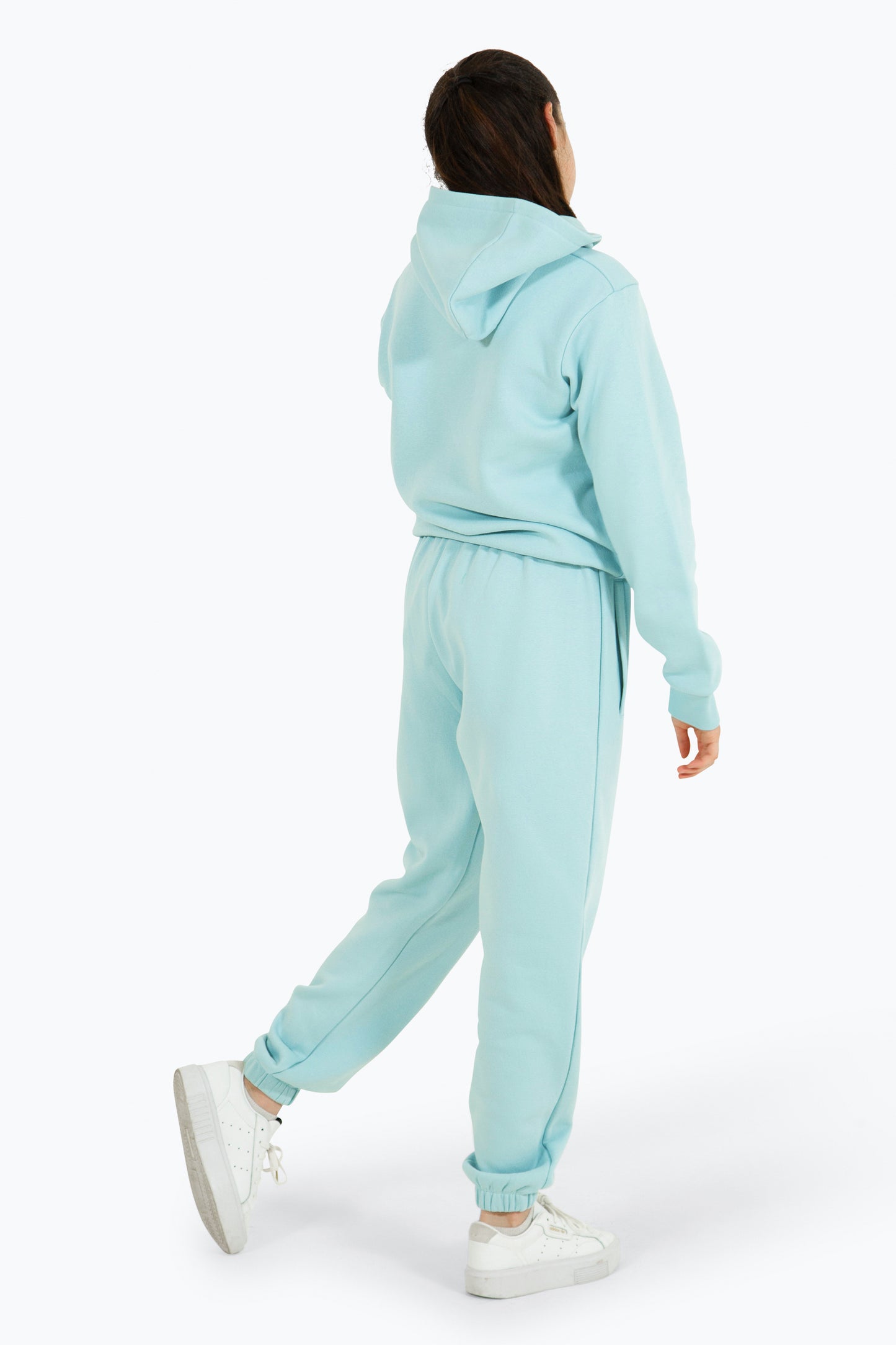 Hype Girls Light Blue Script Joggers