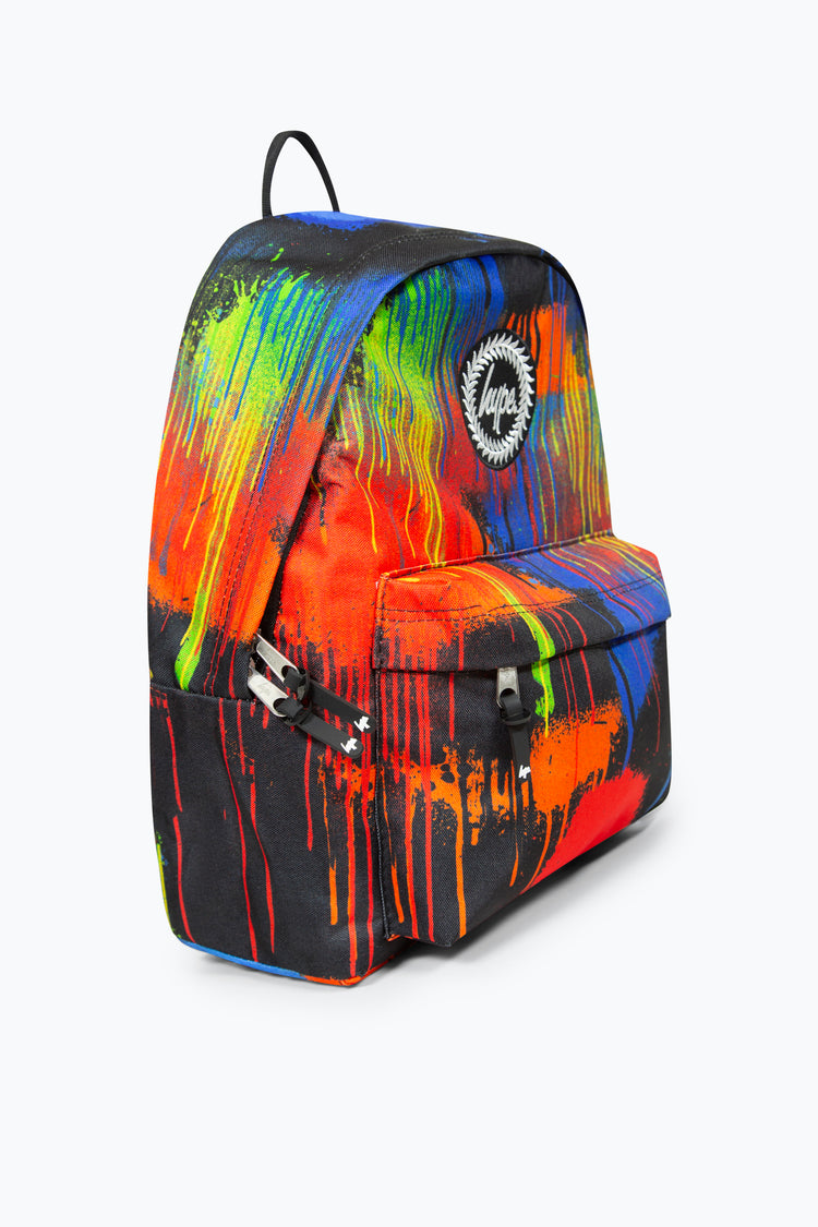 Hype Multicoloured Spray Paint Iconic Boys Backpack