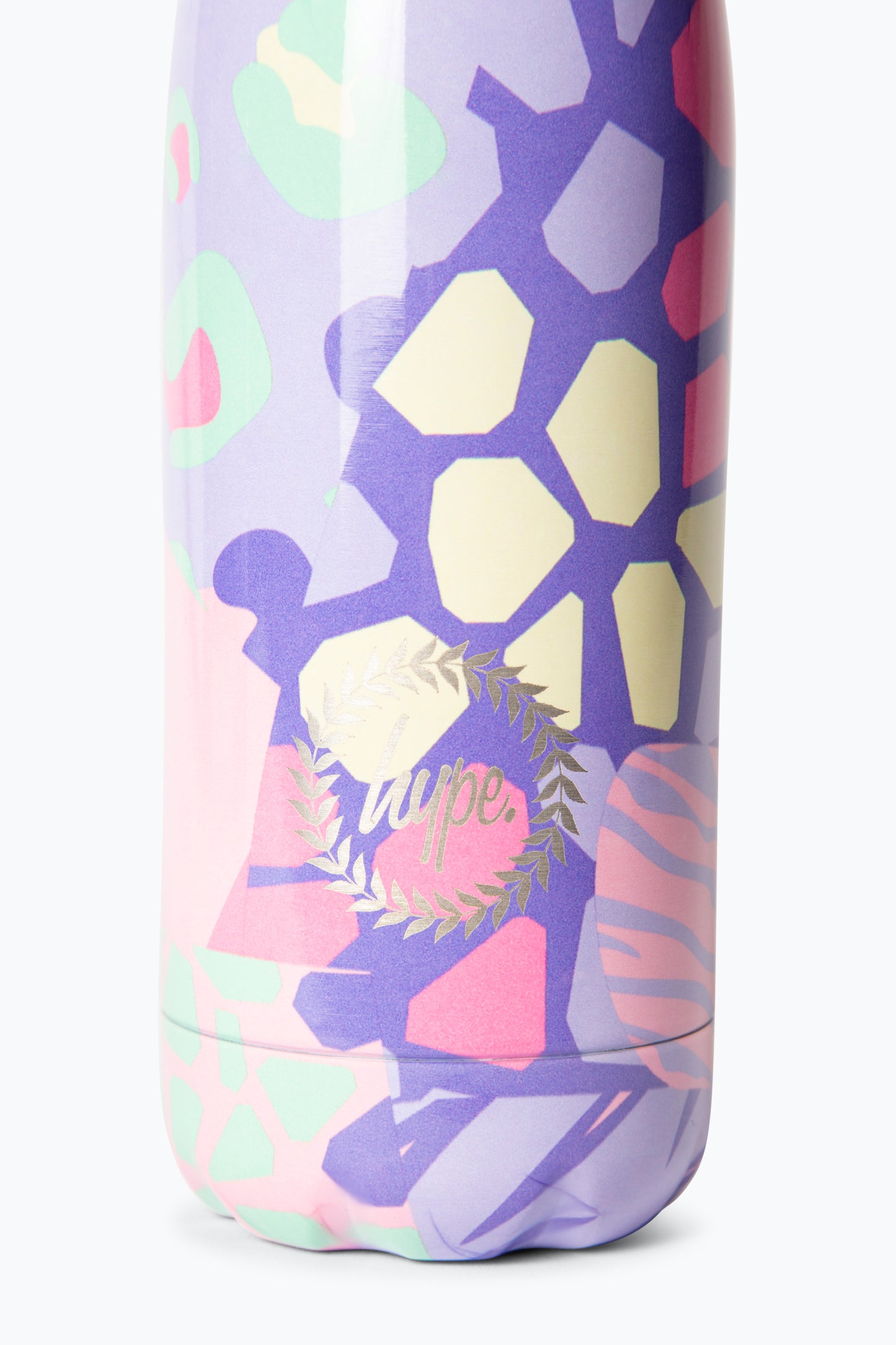 Hype Girls Multi Pastel Prints Thermal Water Bottle