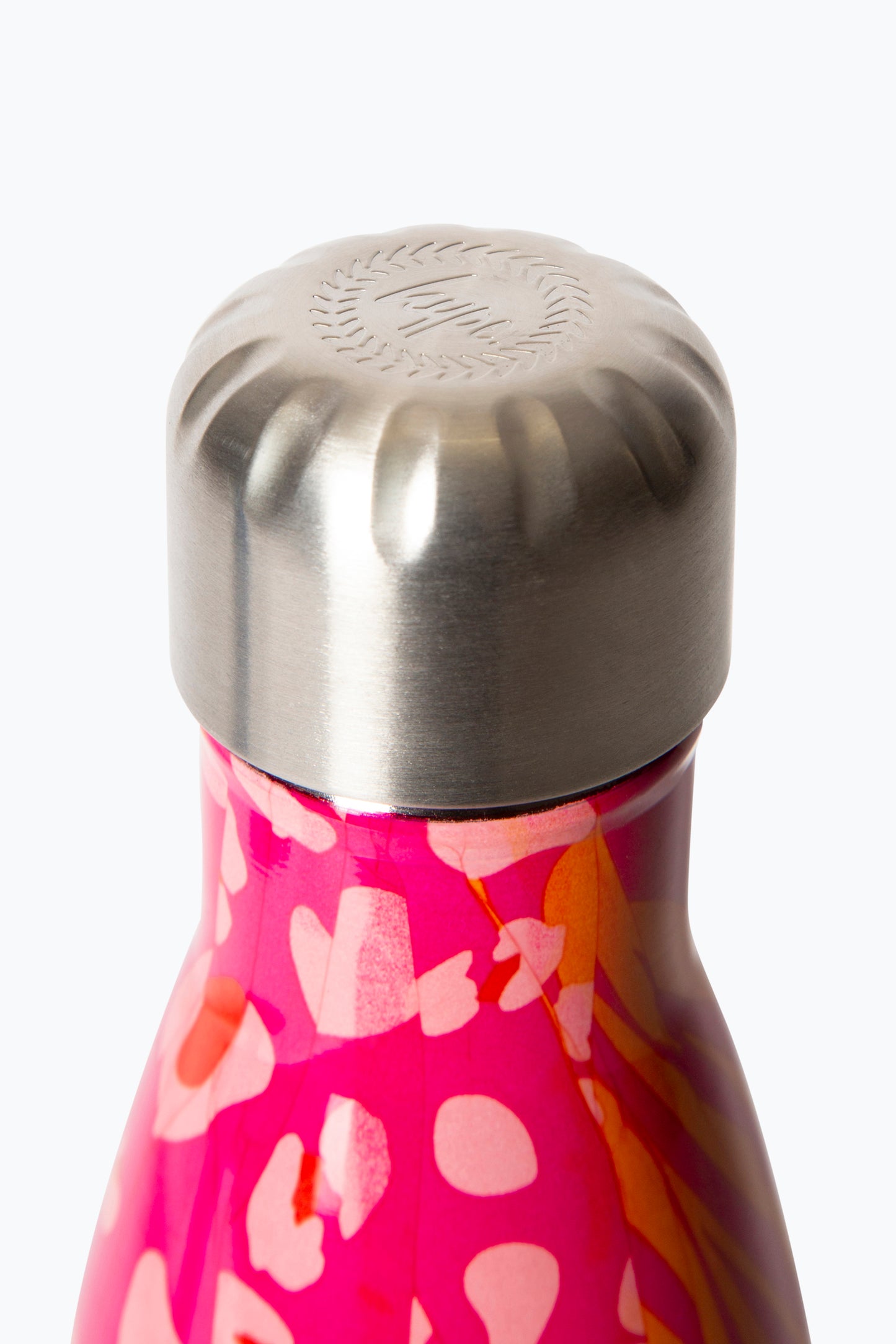 Hype Girls Pink Animal Prints Thermal Water Bottle