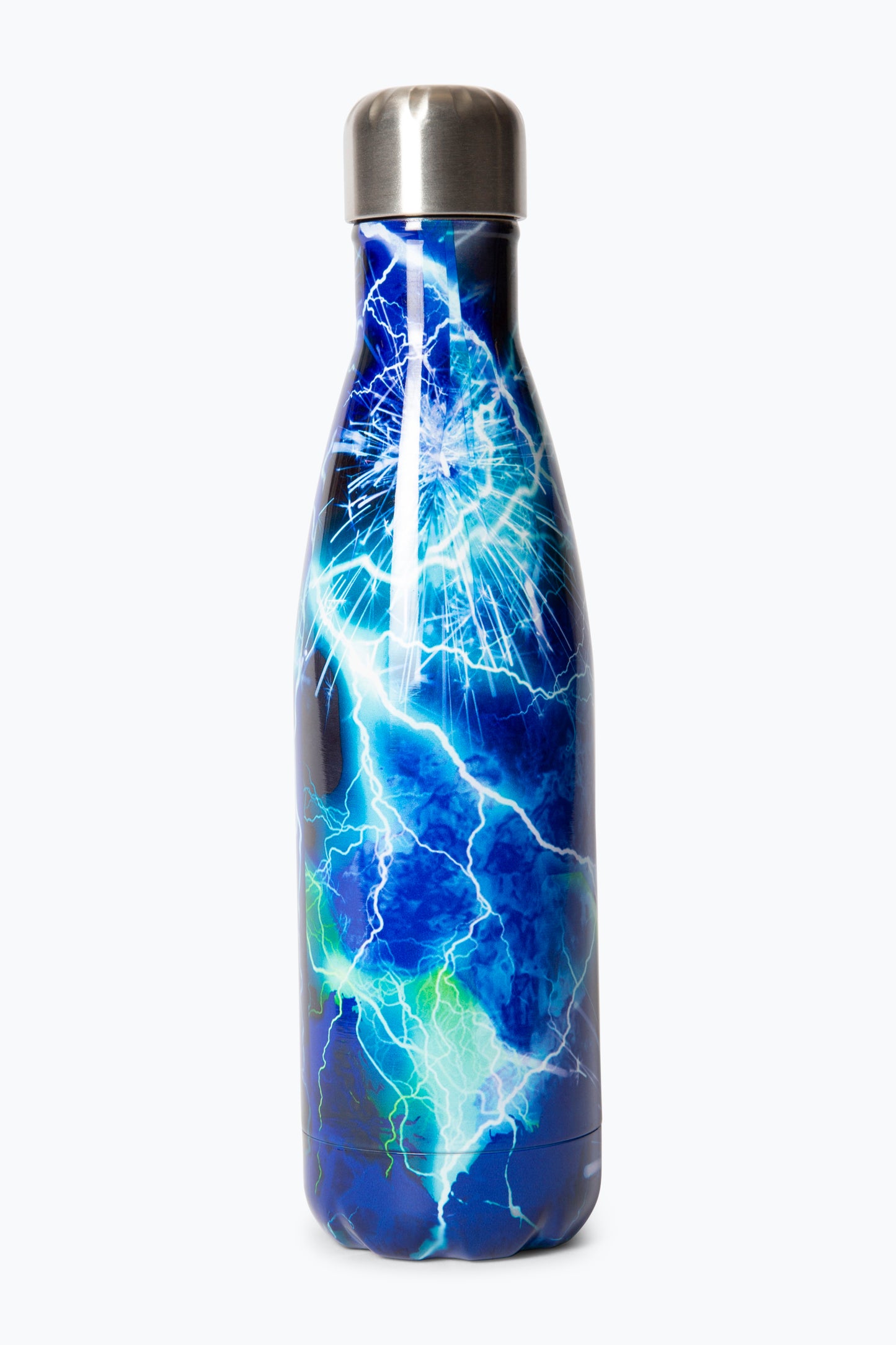 Hype Boys Blue Lightning Storm Thermal Water Bottle