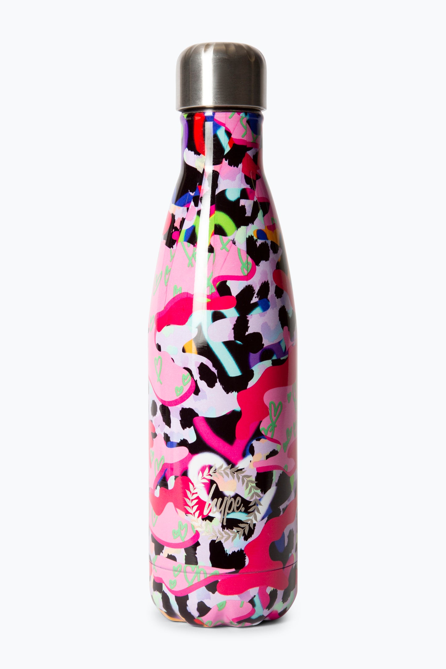 Hype Girls Pink Patterns Backpack, Lunchbag, Pencil Case & Bottle Bundle