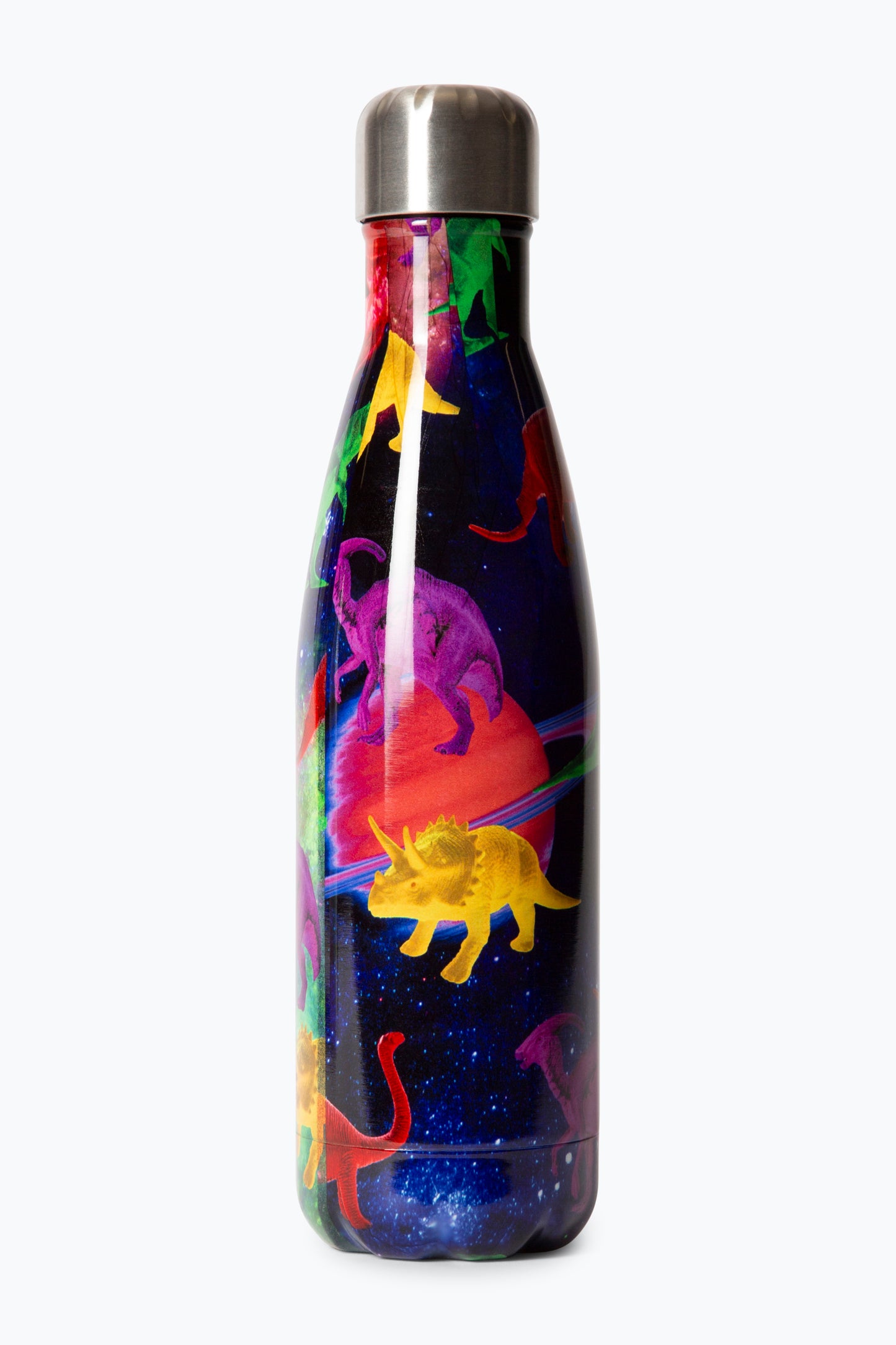 Hype Unisex Multi Space Dinosaurs Thermal Water Bottle