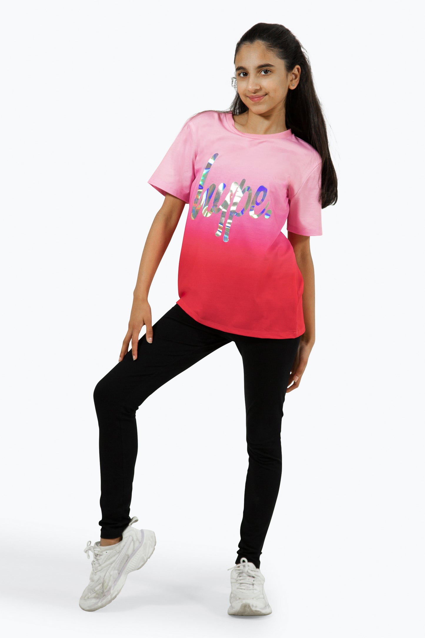 Hype Girls Pink  Fade T-Shirt