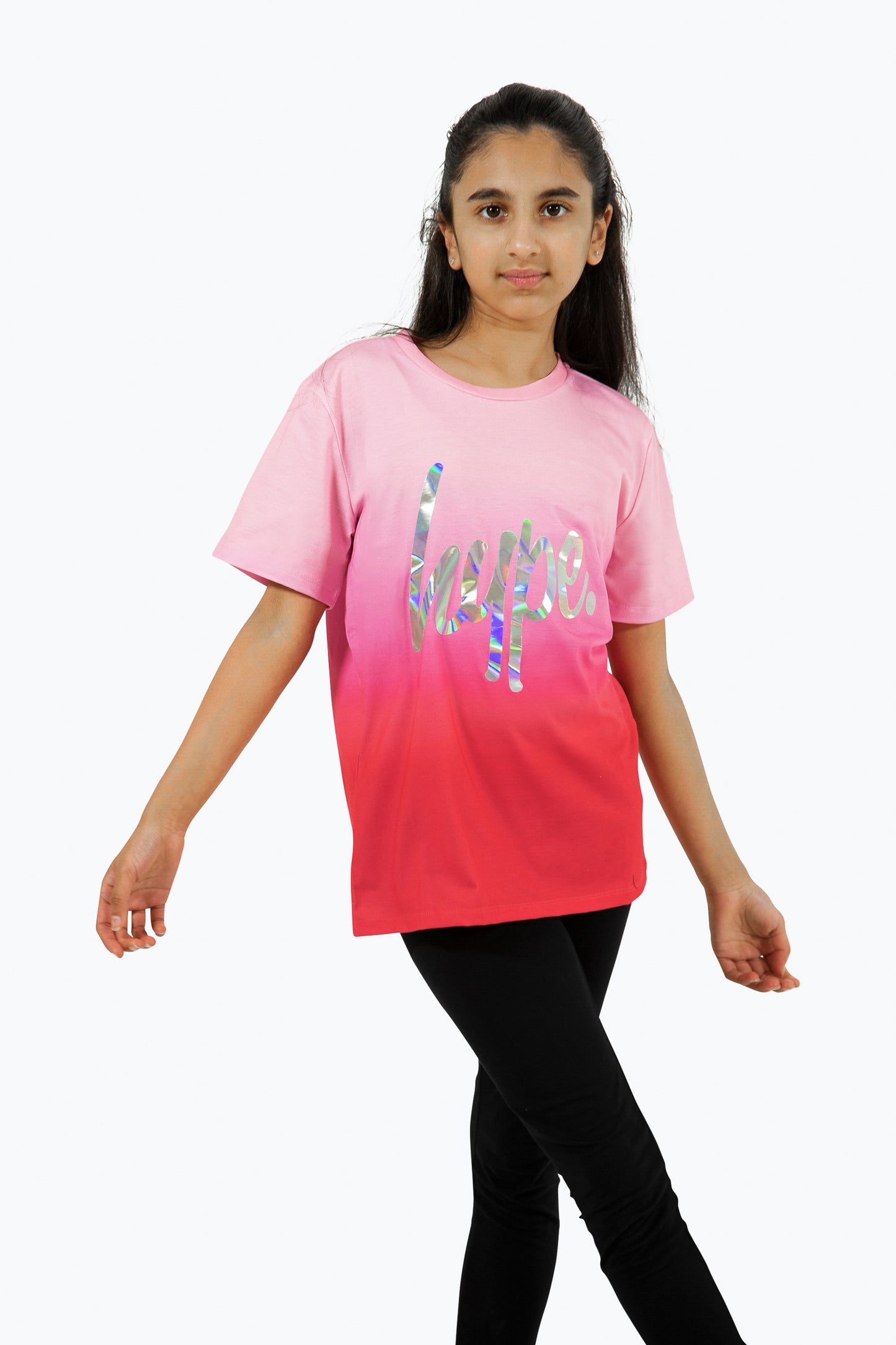 Hype Girls Pink  Fade T-Shirt