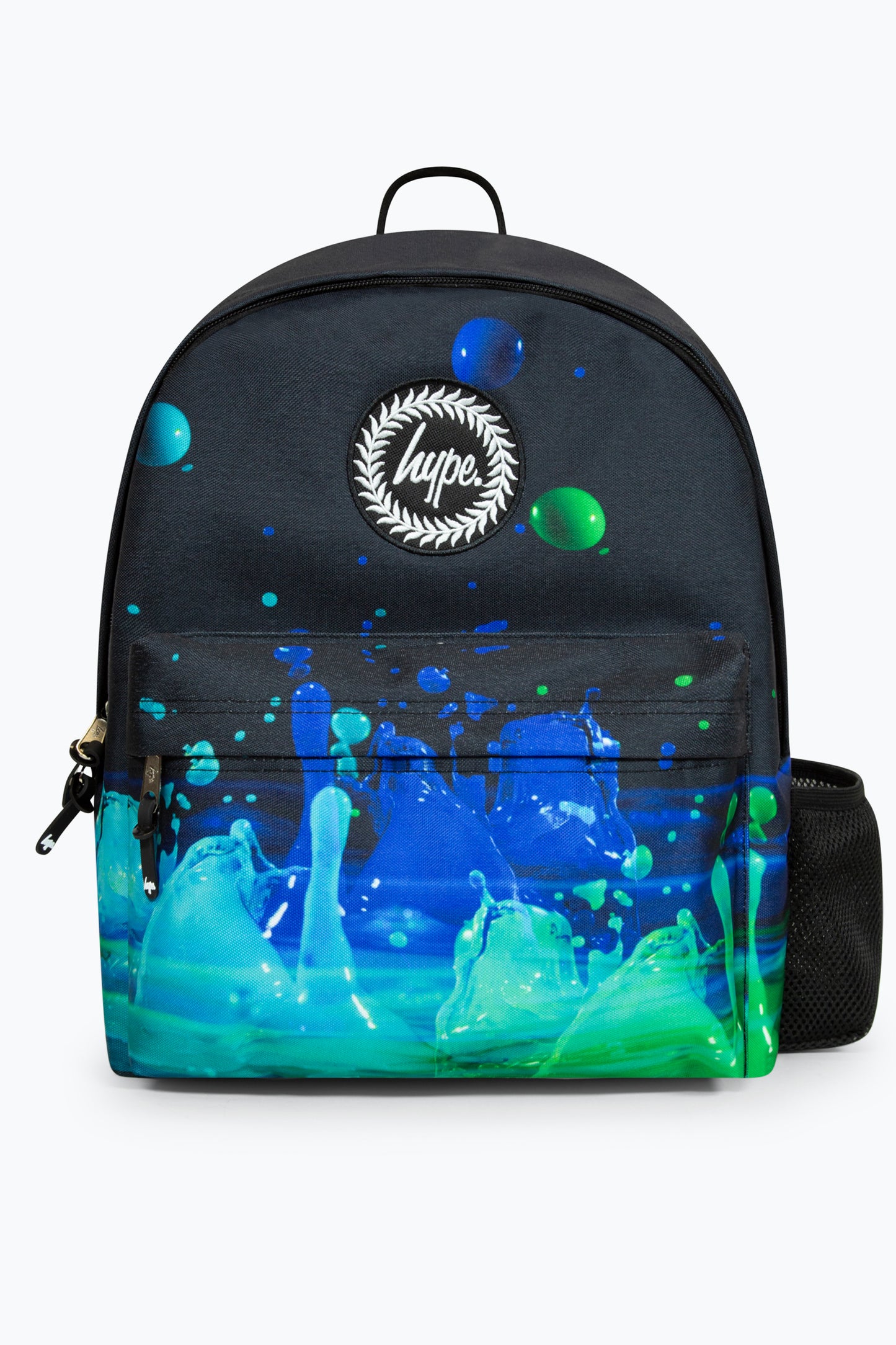 Hype Boys Black 3D Droplets Backpack & Lunch Bag Bundle