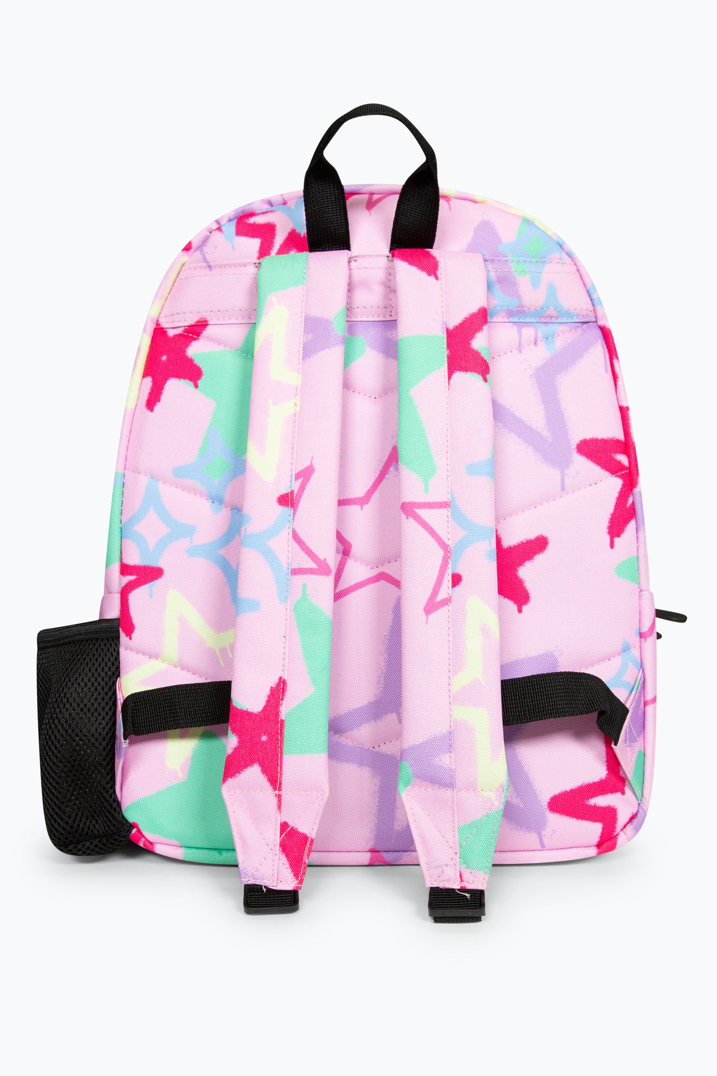 Hype Girls Pink Graffiti Stars Backpack & Lunch Bag Bundle