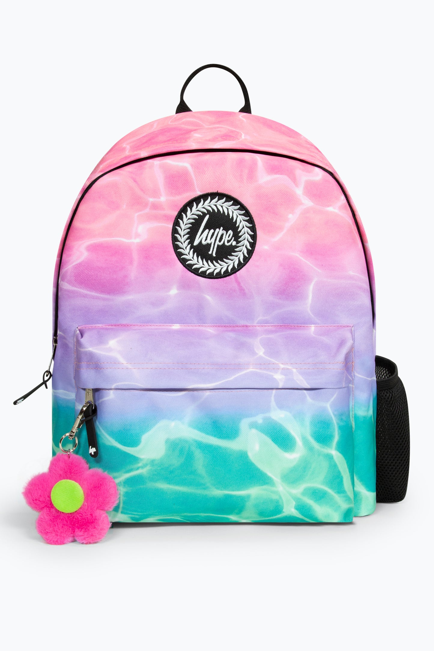 Hype Girls Pink/Turquoise Pastel Pool Backpack & Lunch Bag Bundle