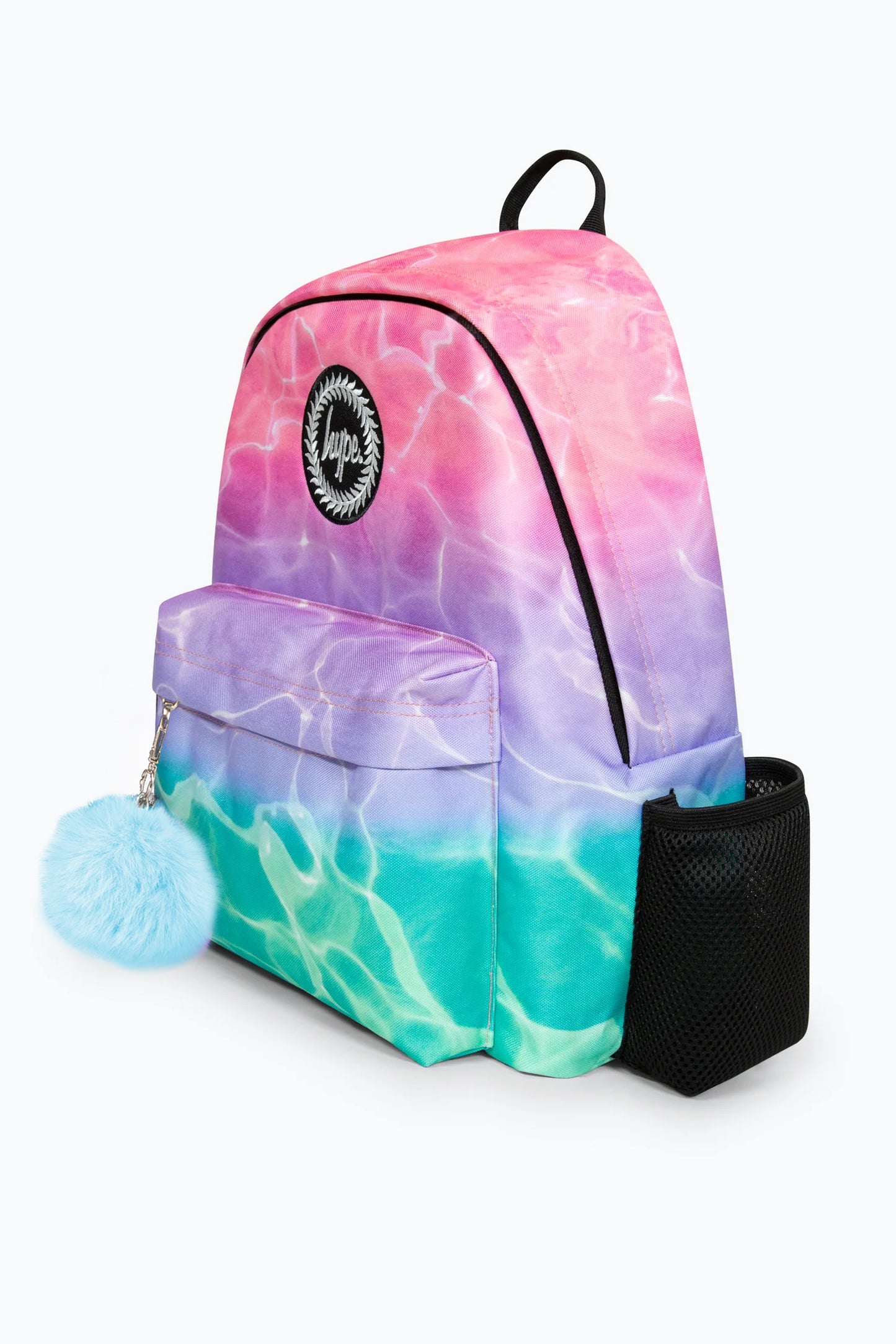 Hype Pink/Turquoise Pastel Pool Iconic Girls School Backpack