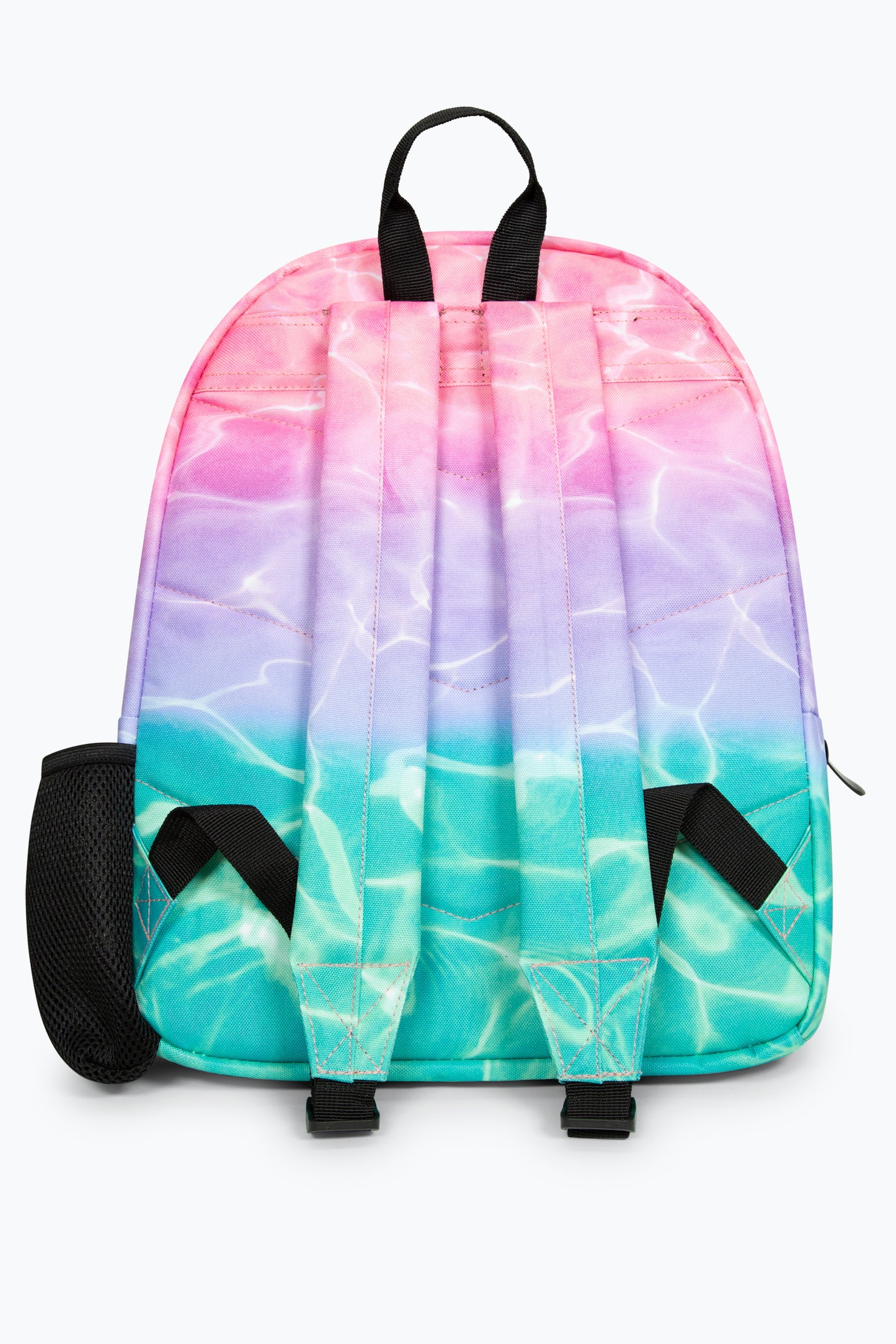 Hype Girls Pink/Turquoise Pastel Pool Backpack & Lunch Bag Bundle