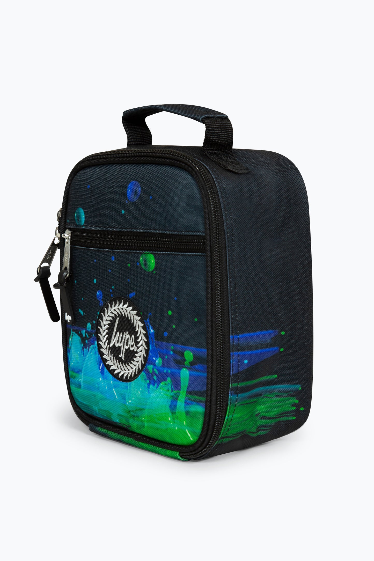 Hype Boys Black 3D Droplets Lunch Box