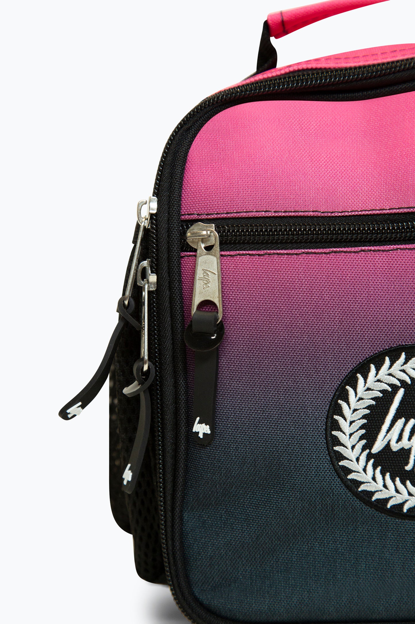 Hype Black/Pink Fade Lunch Bag