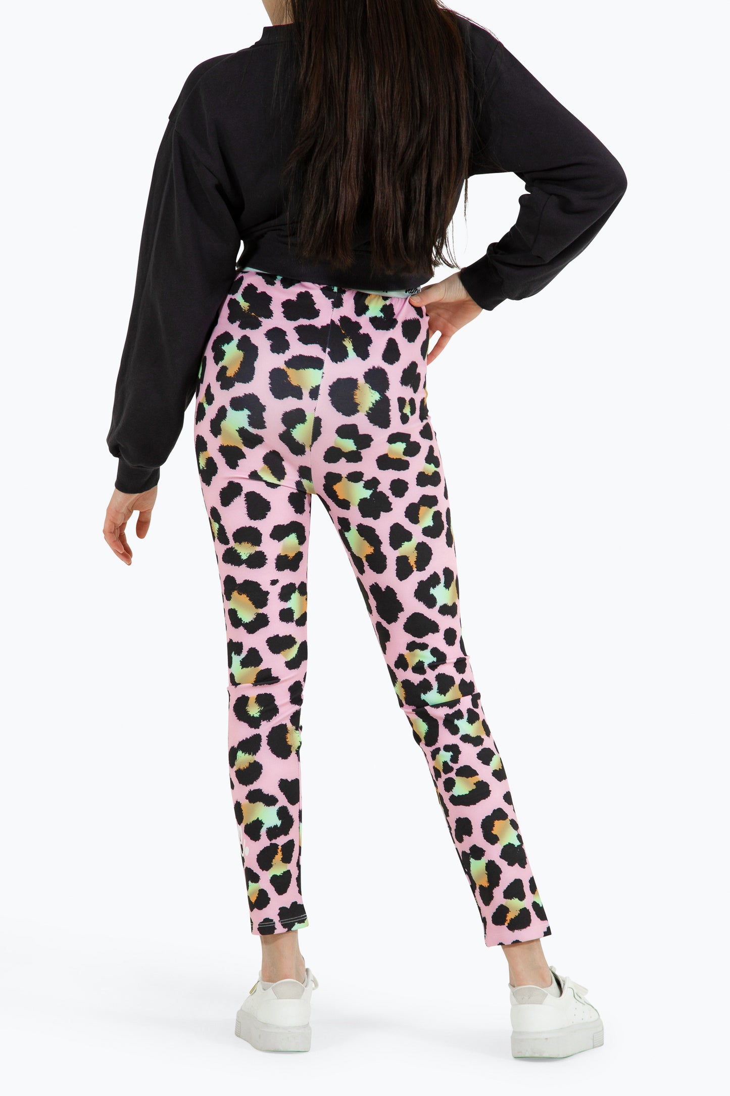 Hype Girls Multi Disco Leopard Leggings